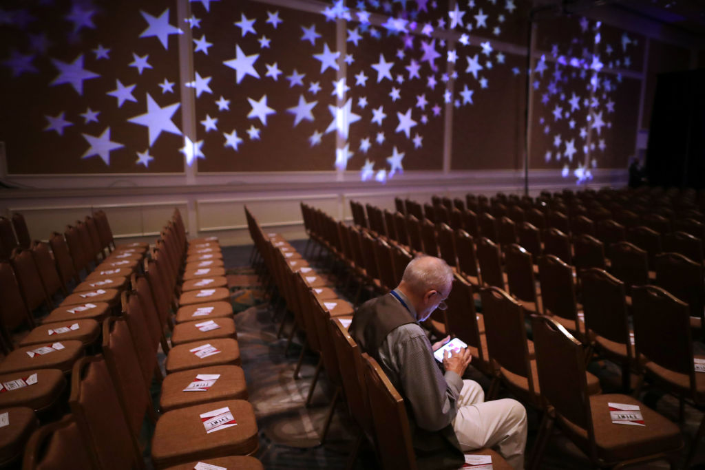 At the Family Research Council's Value Voters Summit in Washington, D.C. Kavanaugh accuser Dr. Christine Blasey Ford's allegations of sexual assault largely fell on deaf ears. (PHOTO CREDIT: Somodevilla/Getty Images)