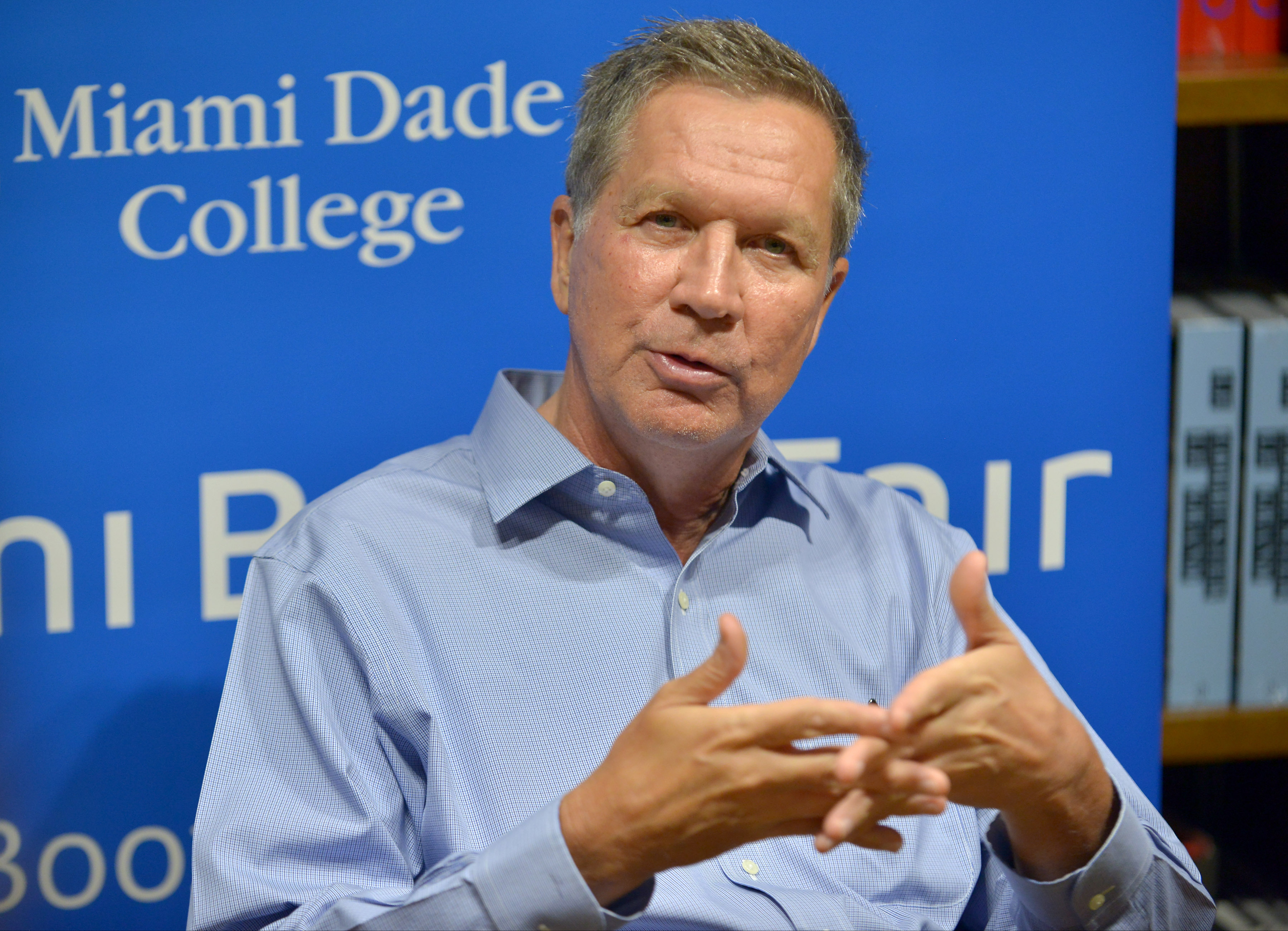 Gov. John Kasich (R-OH) in May 2017.