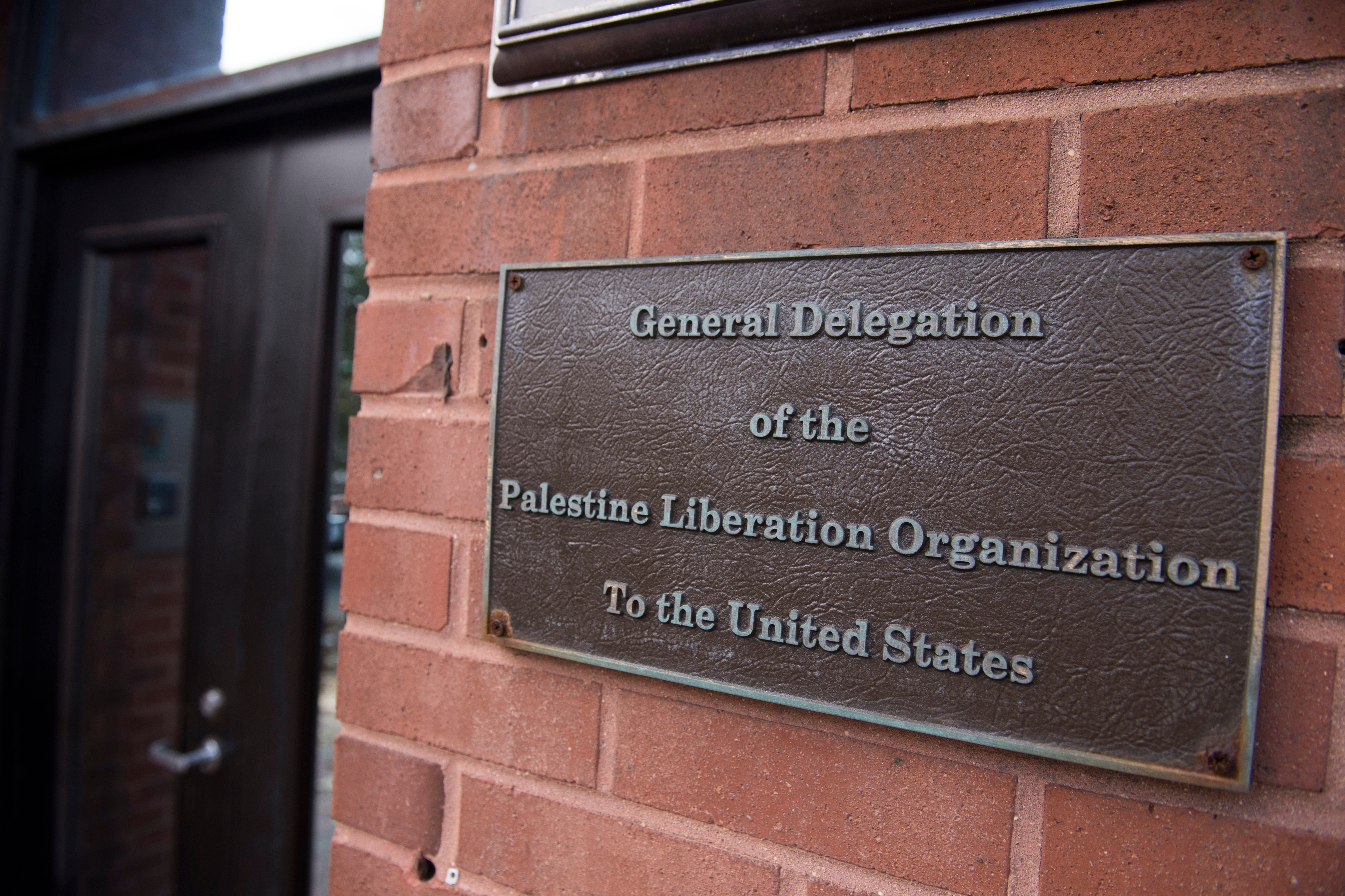Palestinian officials announced November 21, 2017 they had suspended meetings with the US following a quarrel with President Donald Trump's administration over the future of their representative office in Washington. CREDIT: Saul Loeb/AFP/Getty Images.