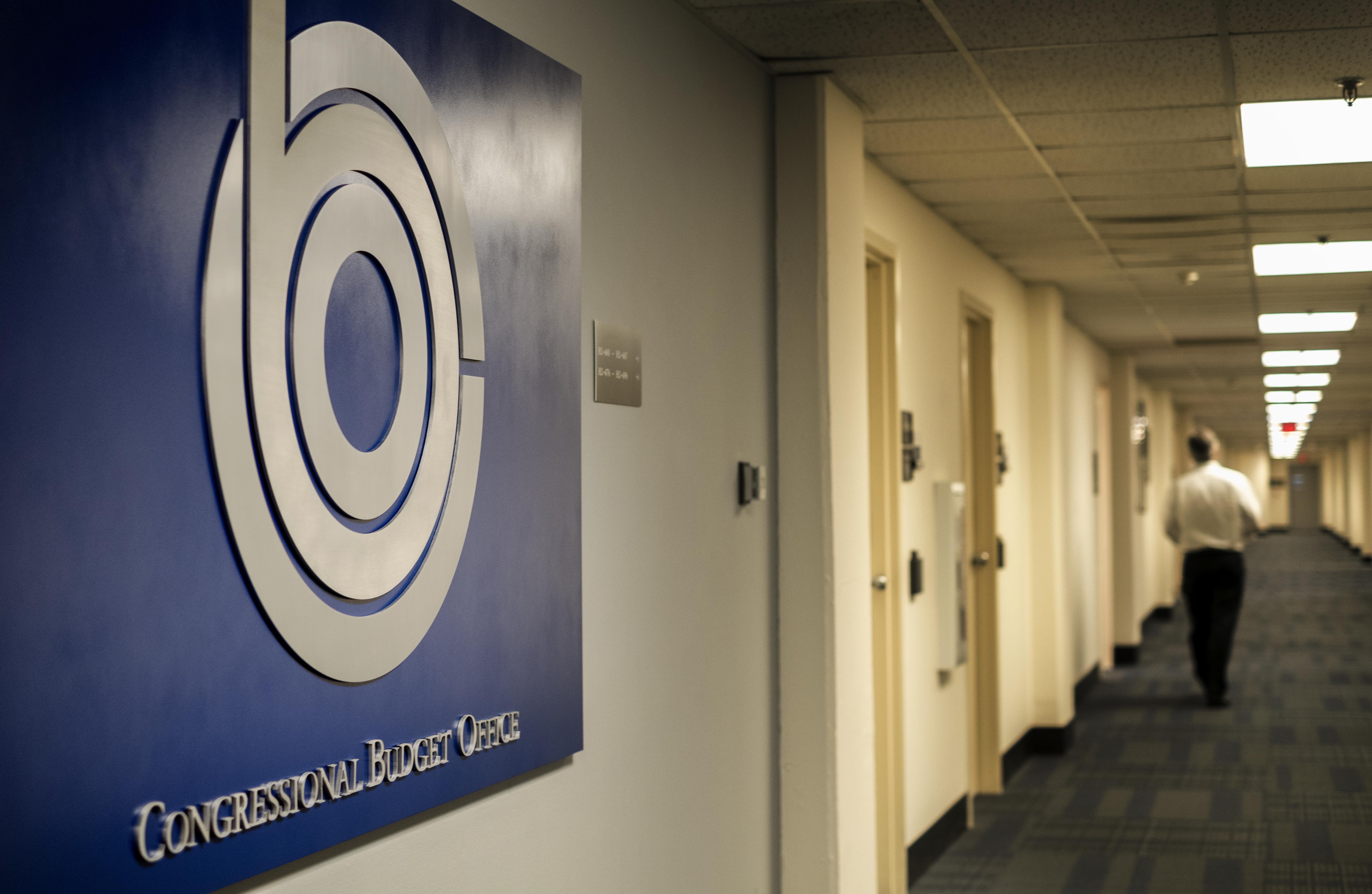 WASHINGTON, DC - The Congressional Budget Office report on the cost of the Senate healthcare bill is expected today on Capitol Hill in Washington, DC Monday June 26, 2017. The Congressional Budget Office hallways on the 4th floor of the Ford House Office Building. (Photo by Melina Mara/The Washington Post via Getty Images)