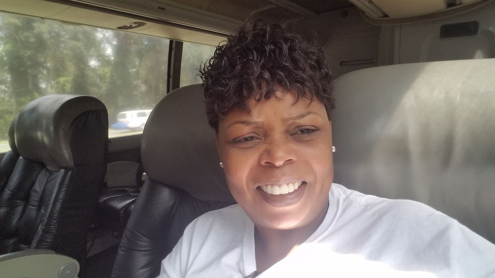 Florida resident Takesha Tyler had her voting rights restored Tuesday by the state's clemency board. CREDIT: Takesha Tyler