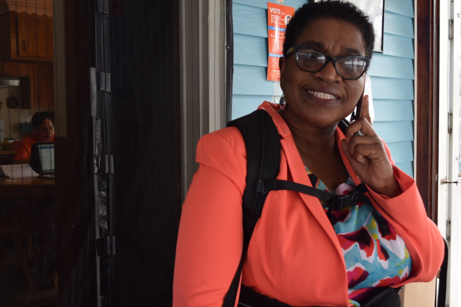 STATE REP. MARCIA RANGLIN-VASSELL AHEAD OF ELECTION DAY. CREDIT: AMANDA MICHELLE GOMEZ/ THINKPROGRESS