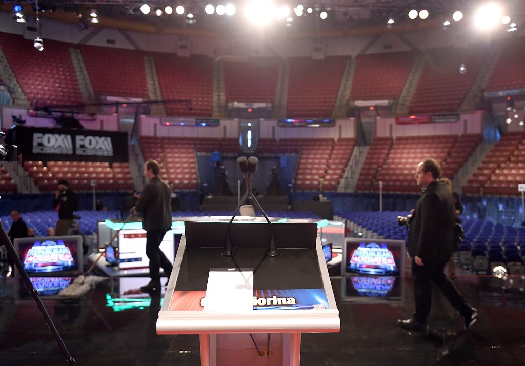 Debate moderators aren't asking candidates about climate change this election season. (Credit: TIMOTHY A. CLARY/AFP/Getty Images)