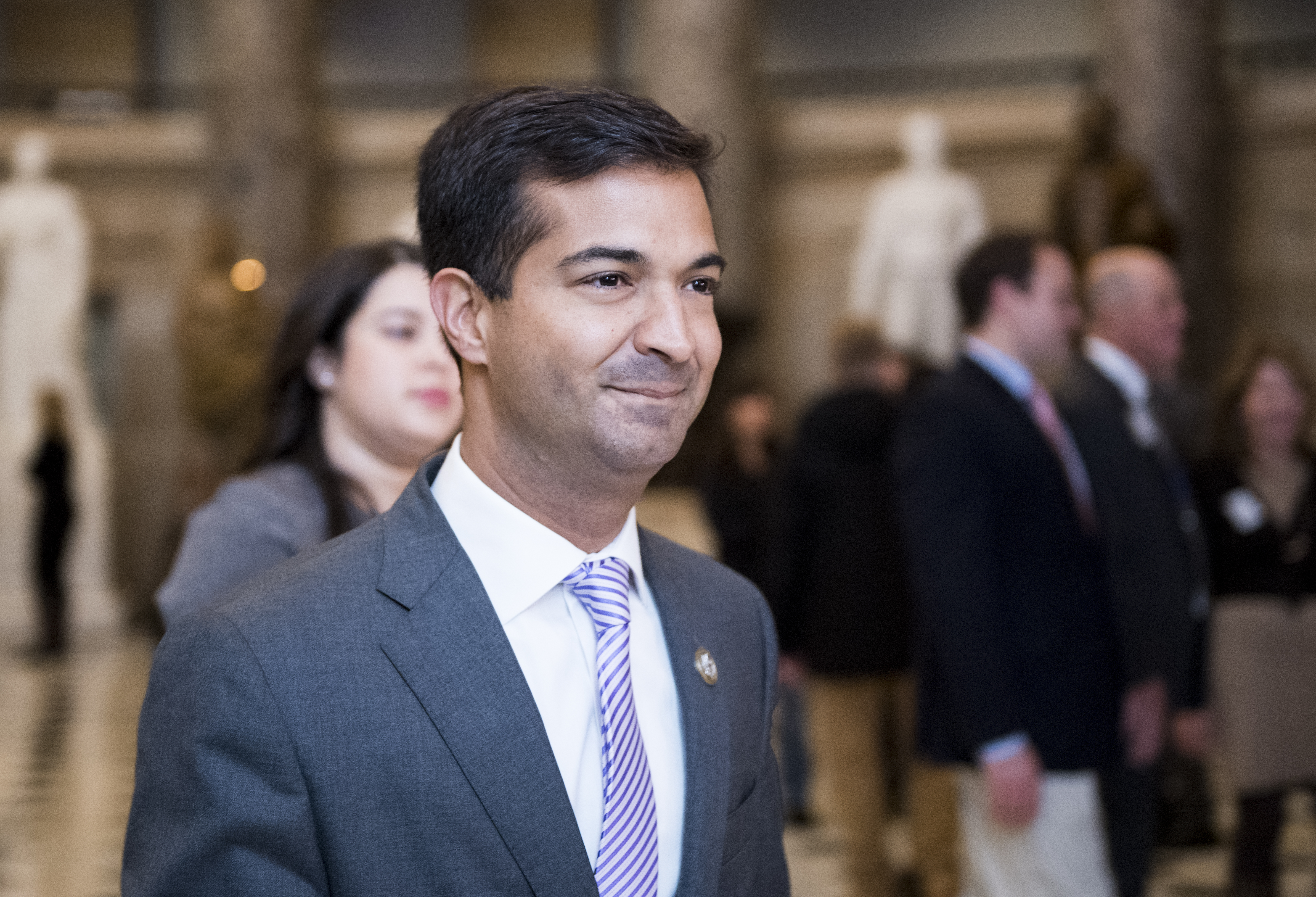 Rep. Carlos Curbelo (R-FL) on October 11, 2018 labeled certain climate change activists as "alarmists." CREDIT: Bill Clark/CQ Roll Call