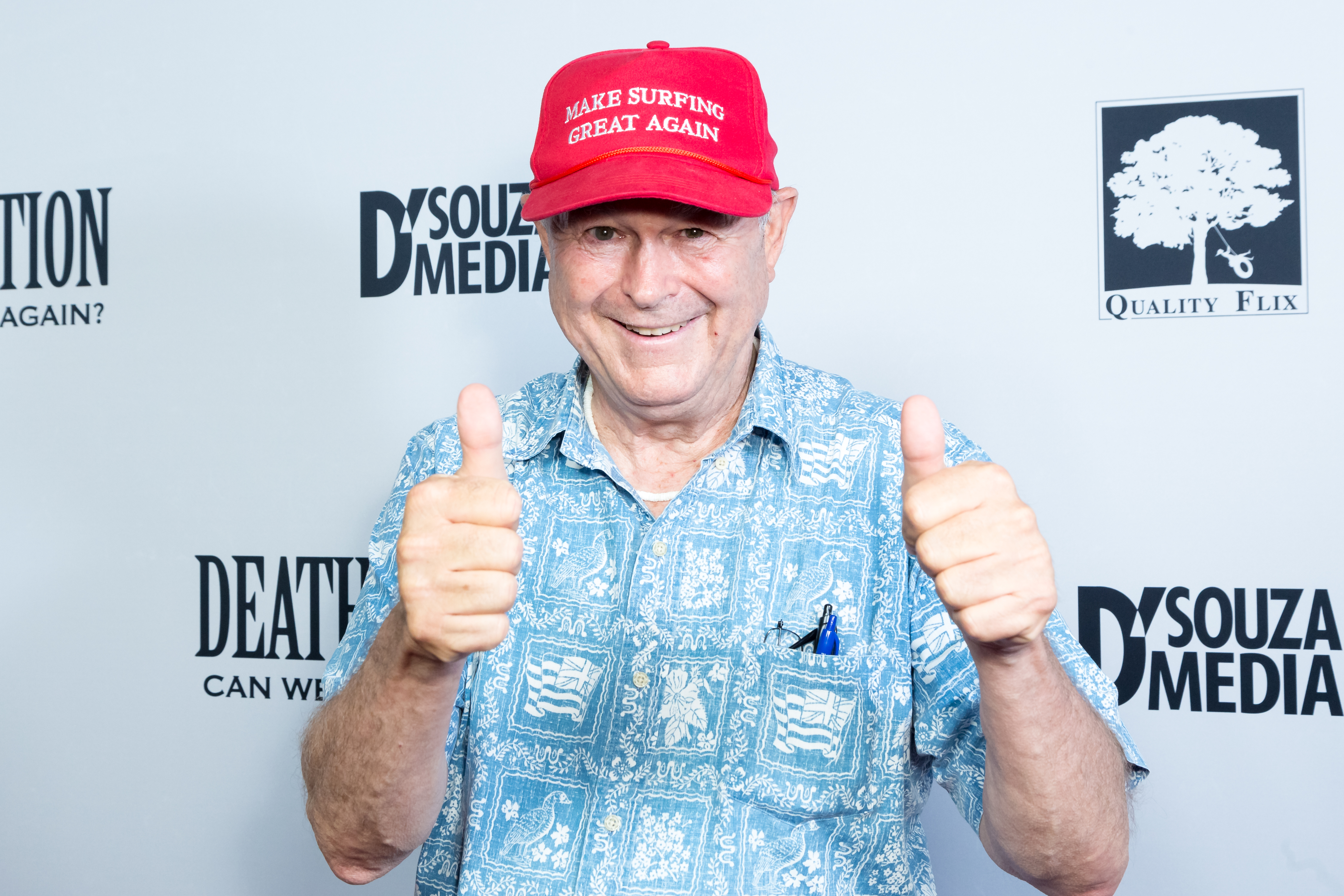 Congressman Dana Rohrabacher attends the "Death Of A Nation" Premiere at Regal Cinemas L.A. Live on July 31, 2018 in Los Angeles, California. (Credit: Greg Doherty/Getty Images)