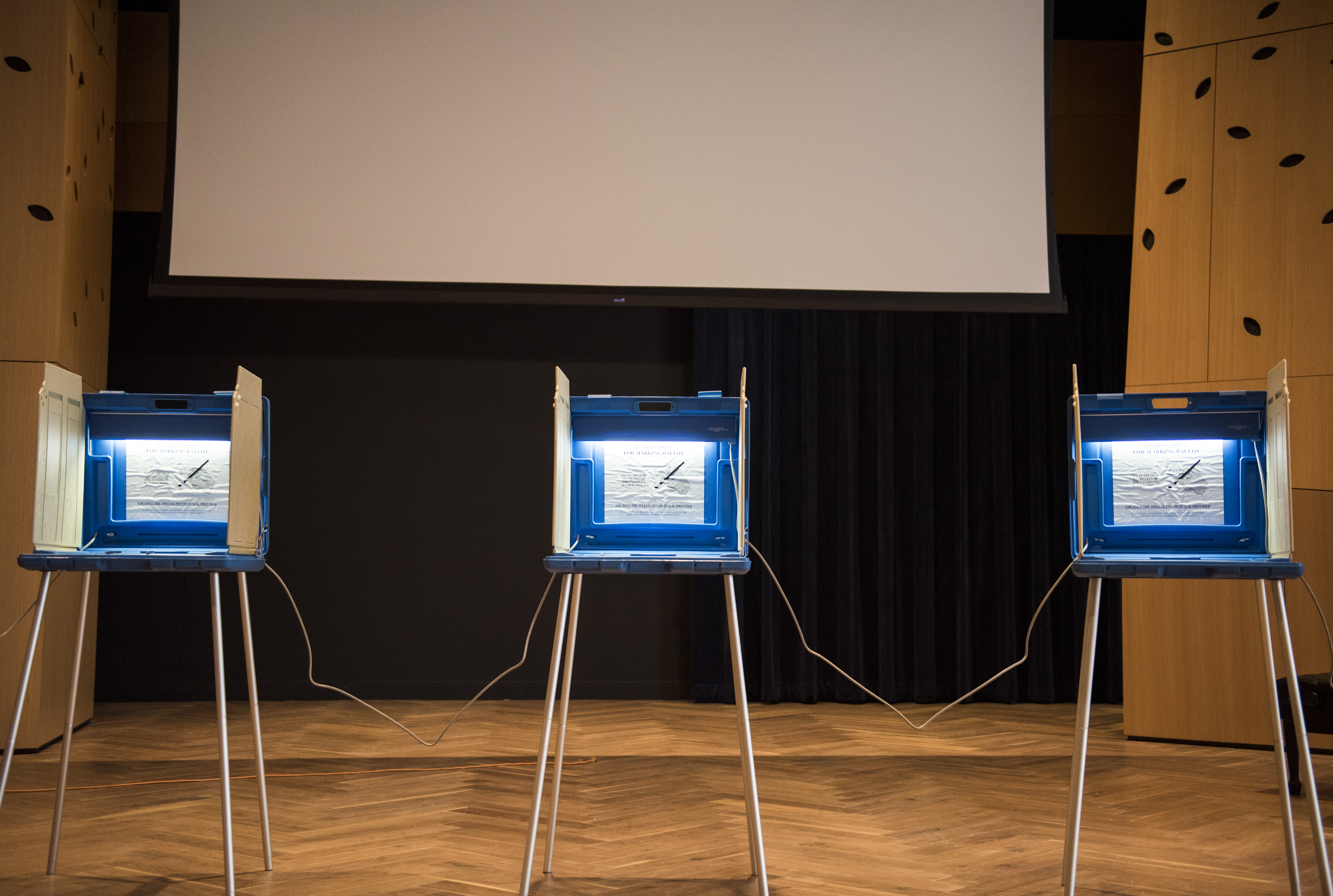 Voters in Dodge City will have to travel out of town if they want to vote this November. CREDIT: Stephen Maturen/Getty Images