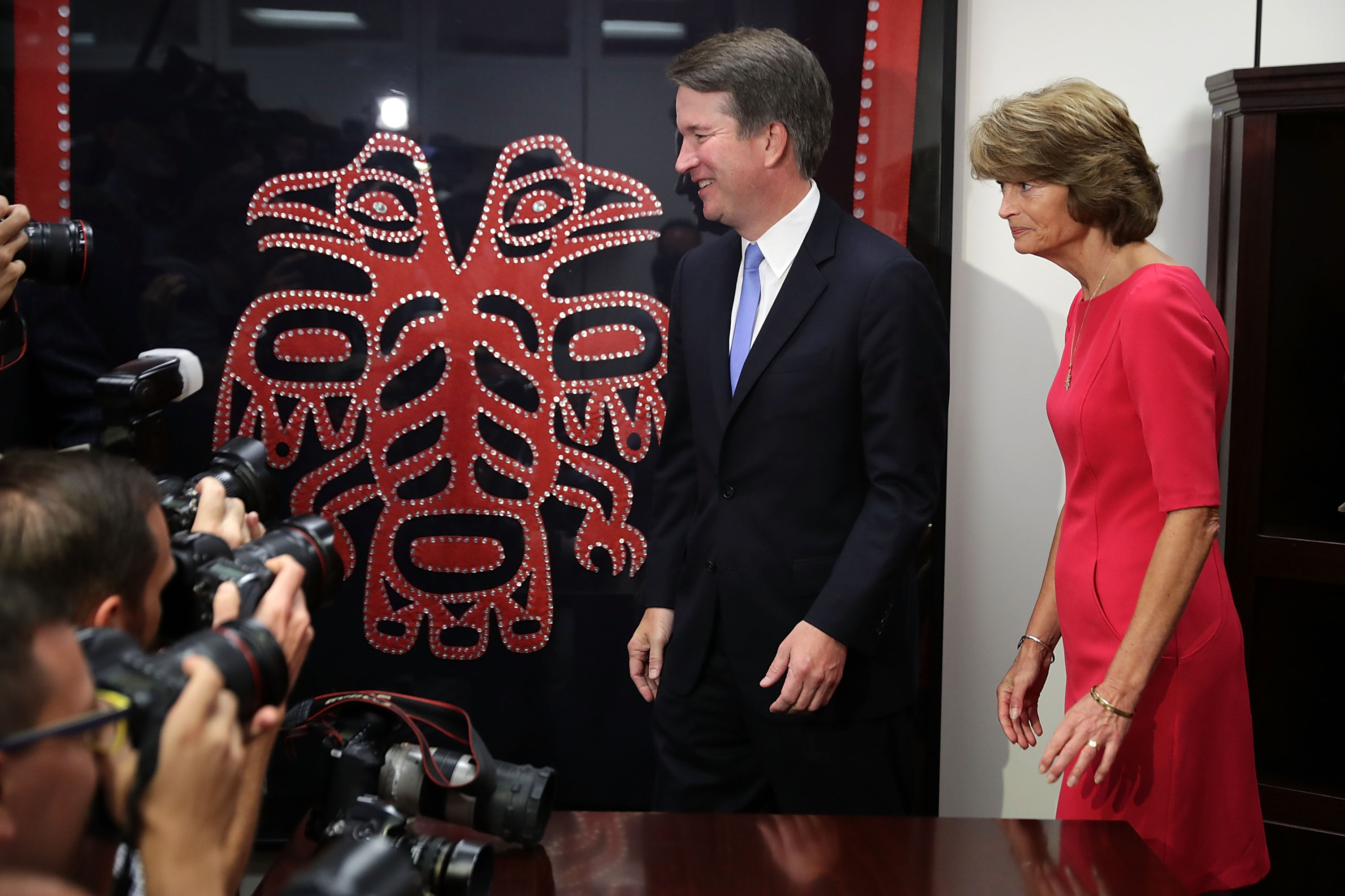 Sen. Lisa Murkowski has been inundated with calls from voters in the midst of the Kavanaugh confirmation fight. CREDIT: Chip Somodevilla/Getty Images