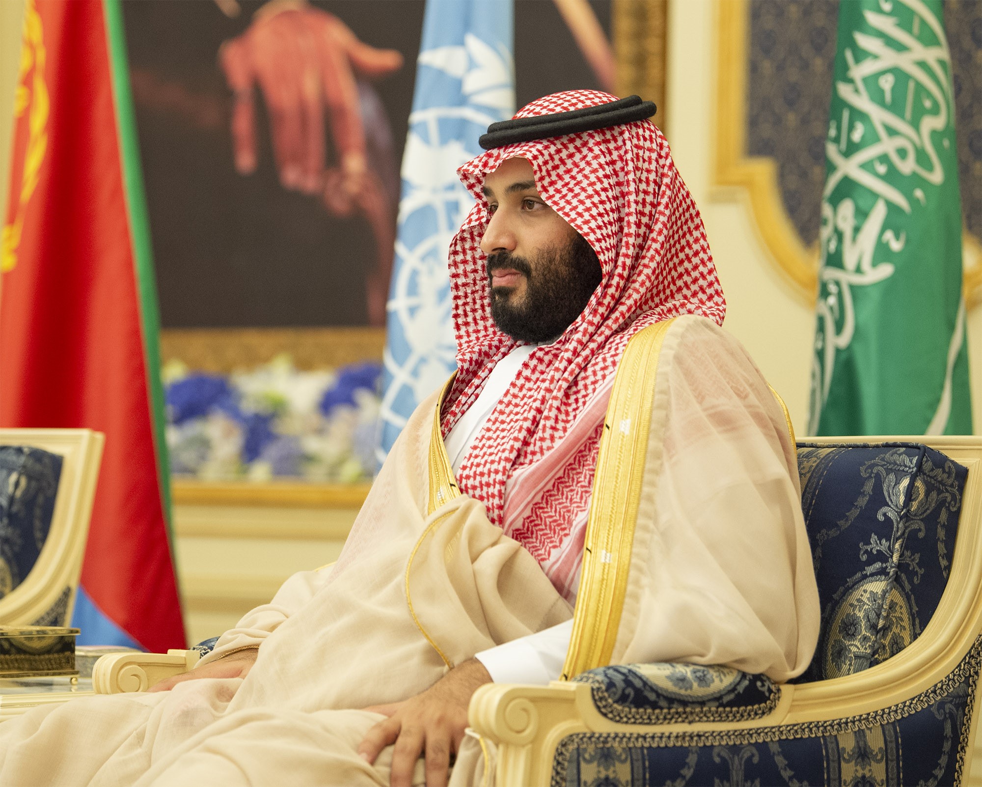 Saudi Crown Prince Mohammad Bin Salman (Photo Credit: Bandar Algaloud / Saudi Kingdom Council / Handout/Anadolu Agency/Getty Images)
