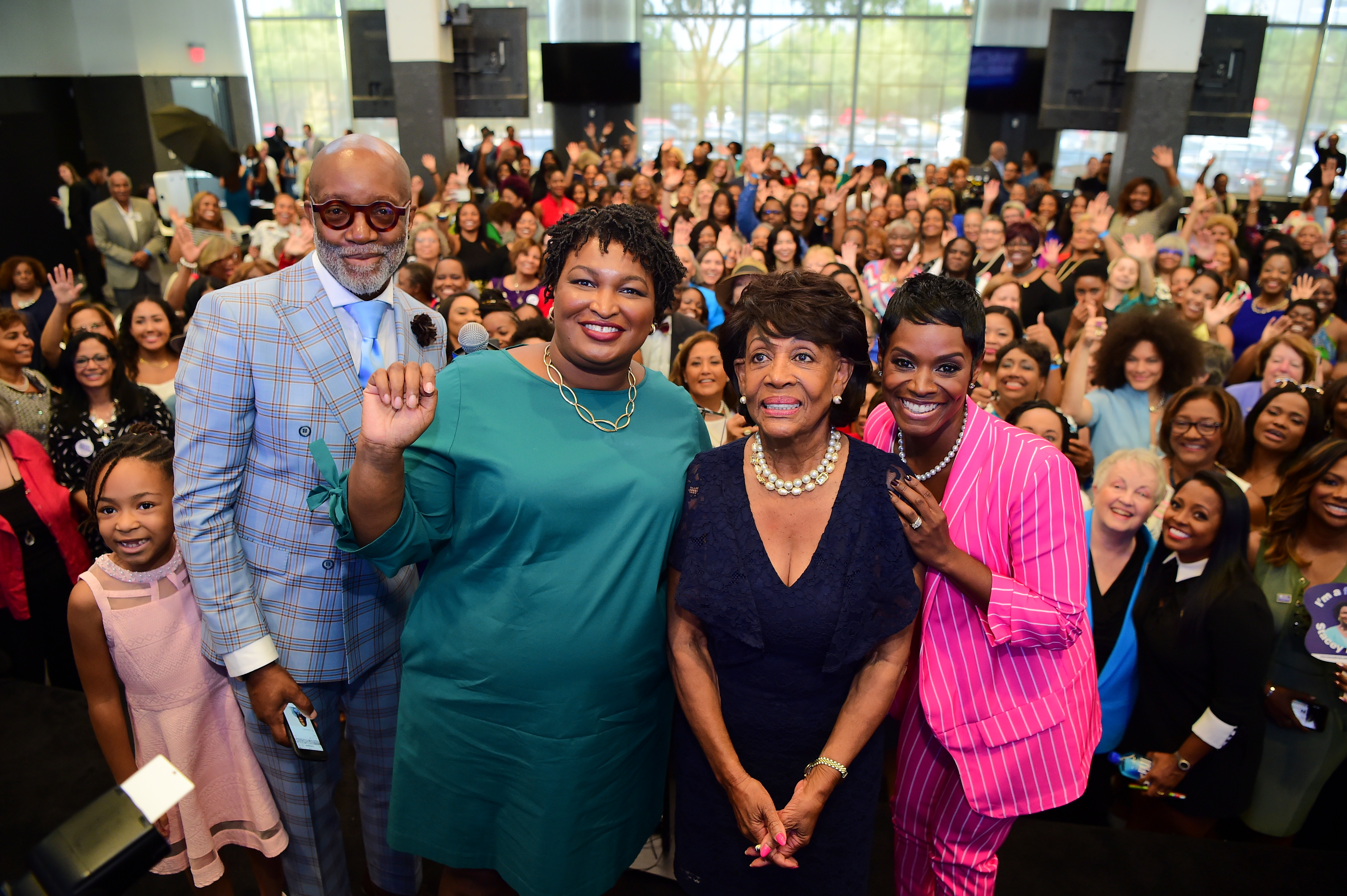 Despite what the president says, Stacey Abrams has a long history in public service and she's highly qualified to be governor of Georgia. CREDIT: Prince Williams/Wireimage