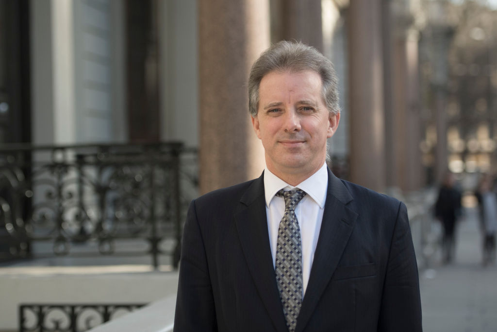 Russia Dossier author Christopher Steele condemns Trump, praises those with "courage to speak out" in email to Vanity Fair editor. (Photo credit: Victoria Jones/PA Images via Getty Images)