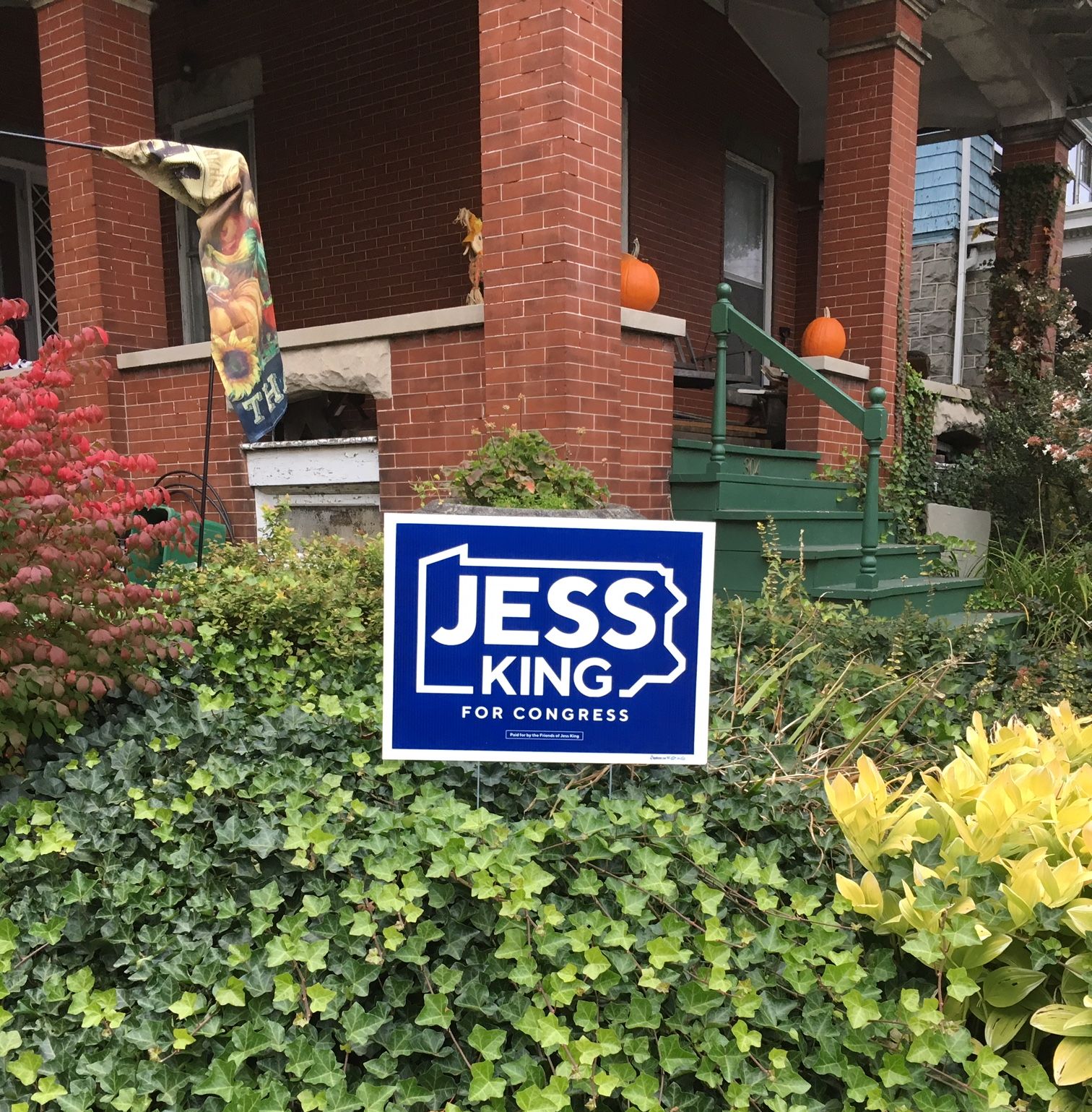 Jess King is running a strong grass roots campaign for Congress in Lancaster and York counties, Pennsylvania. CREDIT: ThinkProgress/Mark Hand