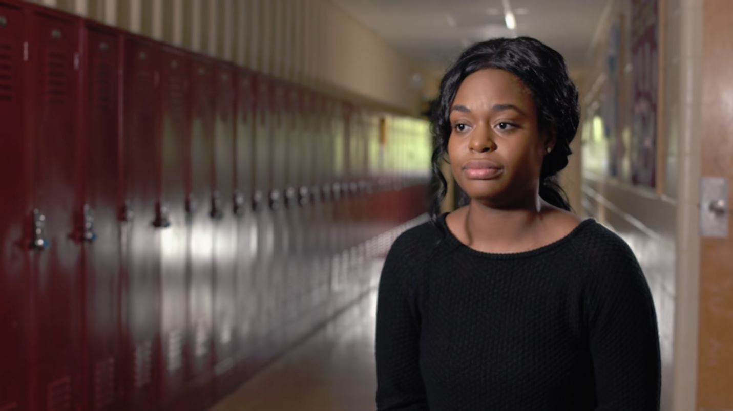 Alexis Nightcap is one of the students ADF argues is "uncomfortable" sharing facilities with her transgender classmates. (PHOTO CREDIT: YouTube/Alliance Defending Freedom)