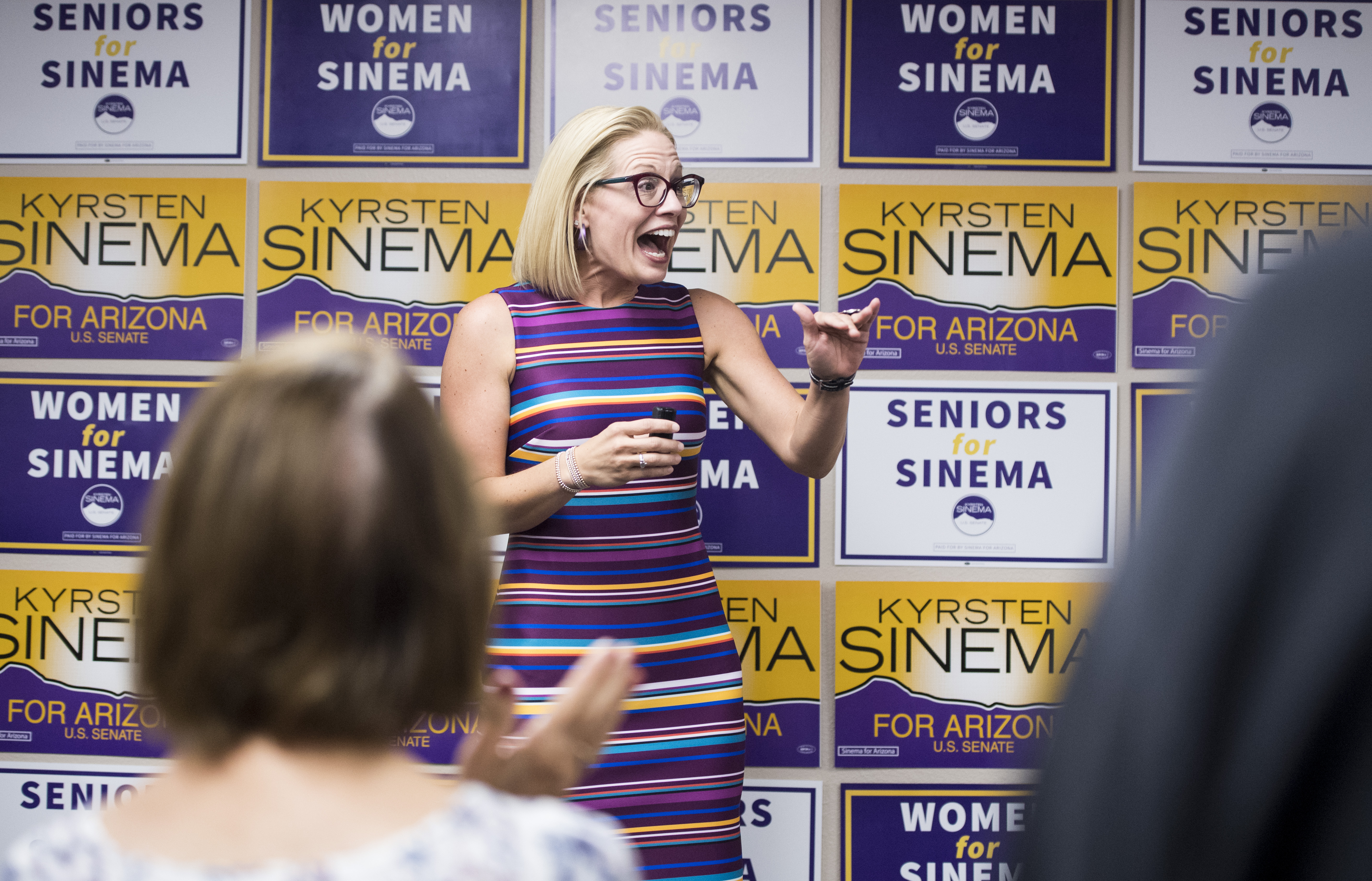Senator-elect Kyrsten Sinema (D-AZ) (Photo By Bill Clark/CQ Roll Call)