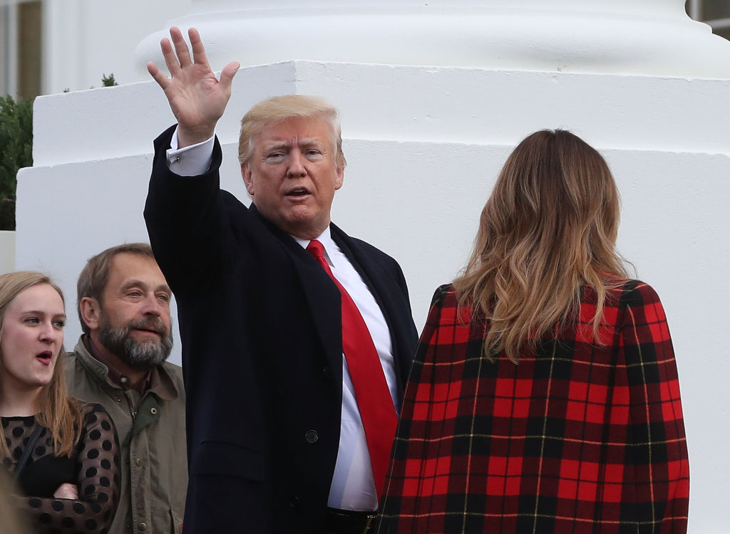 President Trump on Tuesday issued a bizarre statement on the killing of Washington Post columnist and Saudi Arabian political dissident Jamal Khashoggi, who was assassinated after entering his country's consulate in Istanbul in October. (Photo credit: Mark Wilson/Getty Images)