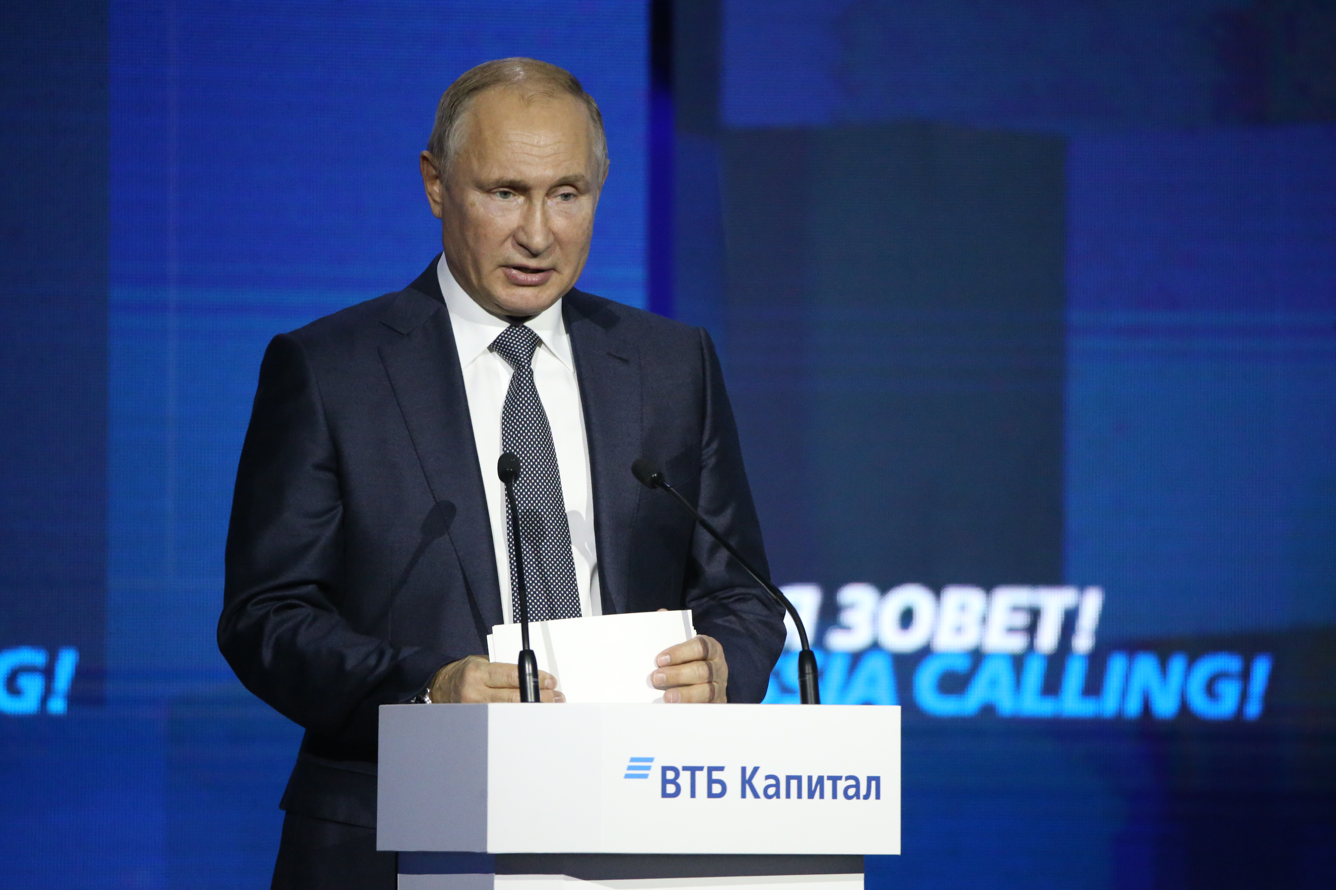 Somehow, Twitter failed to spot a fake Putin account that gained over a million Twitter followers until just this week. CREDIT: MIKHAIL SVETLOV / GETTY