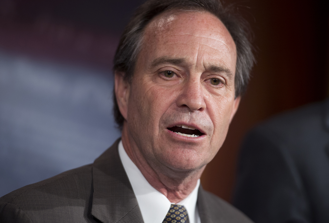 Ed Perlmutter at a news conference on Capitol Hill on May 9, 2012. (Tom Williams/CQ Roll Call)