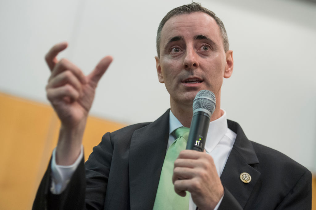 Rep. Brian Fitzpatrick (R-PA) at a 2017 town hall.