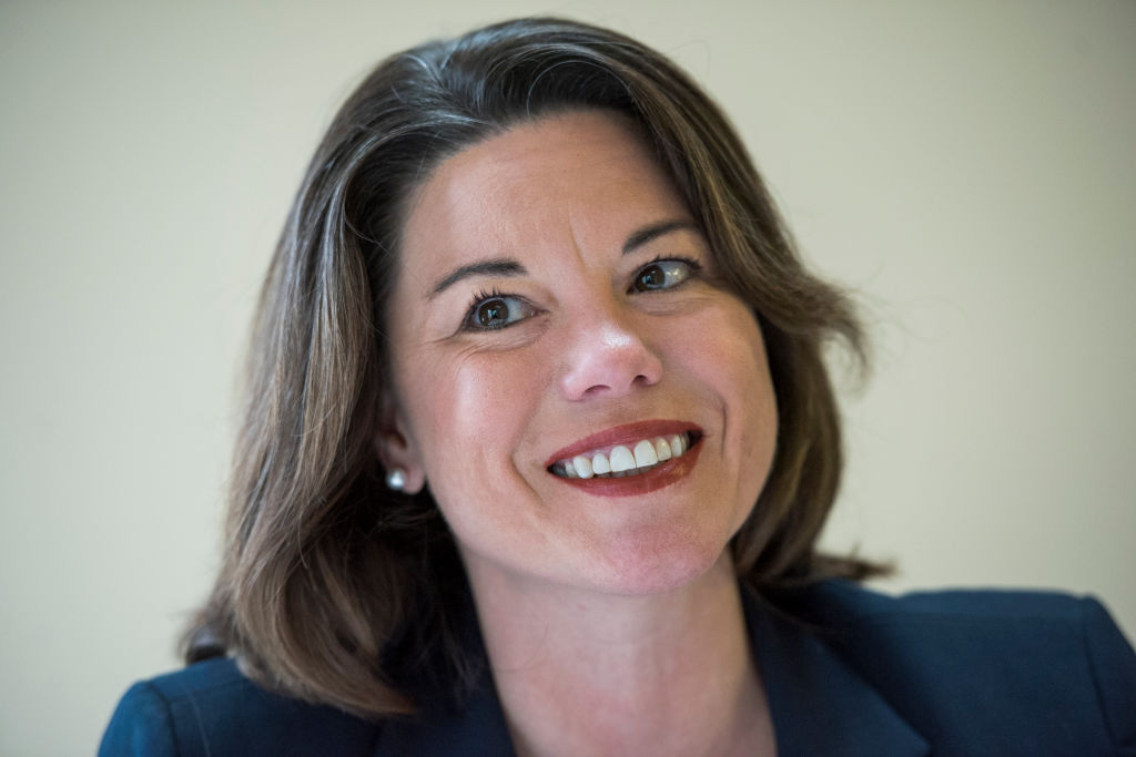Angie Craig in Washington, D.C. on October 11, 2017. (Tom Williams/CQ Roll Call)