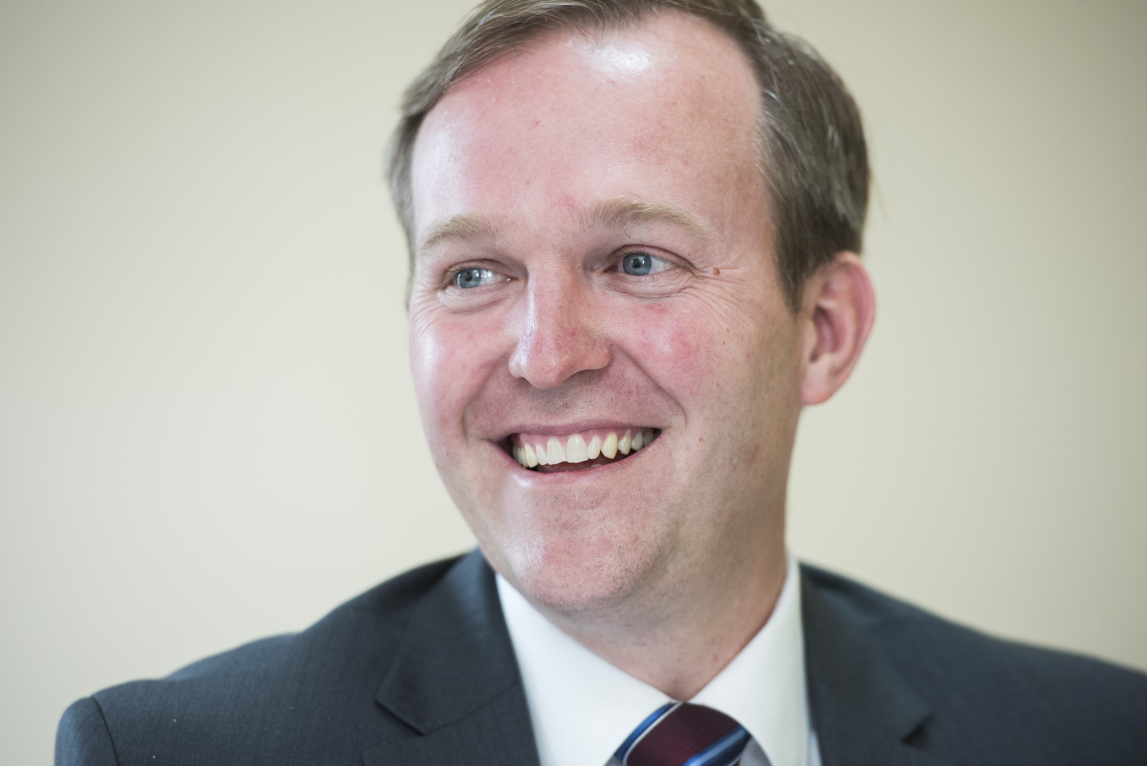 Utah Democrat Ben McAdams has managed to hold onto his slim lead as votes continue to be counted in UT-04. CREDIT: Photo By Tom Williams/CQ Roll Call