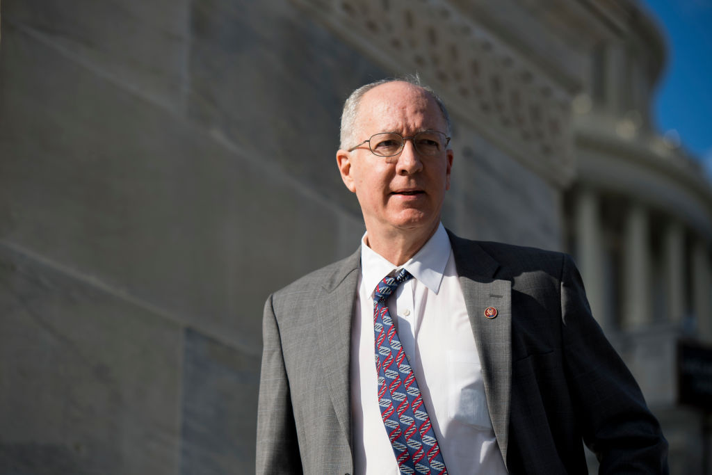 Bill Foster leaves Capitol Hill on November 16, 2017. (Bill Clark/CQ Roll Call)