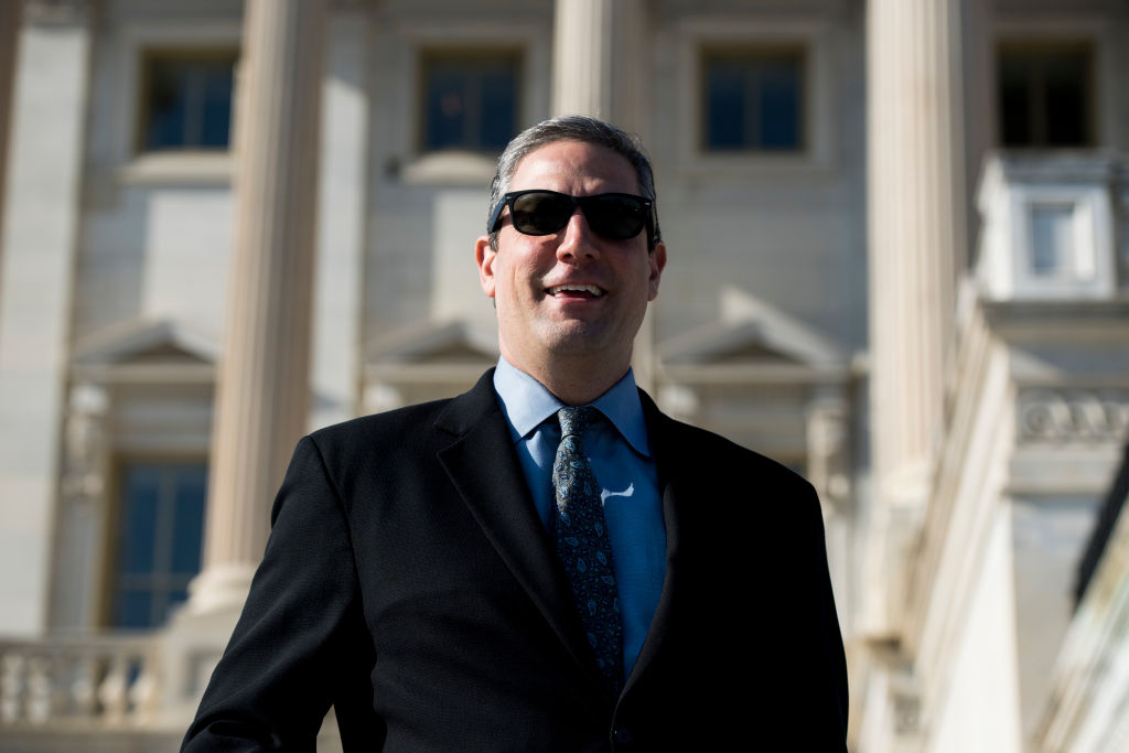 Tim Ryan exits Capitol Hill on December 1, 2017. (Bill Clark/CQ Roll Call)