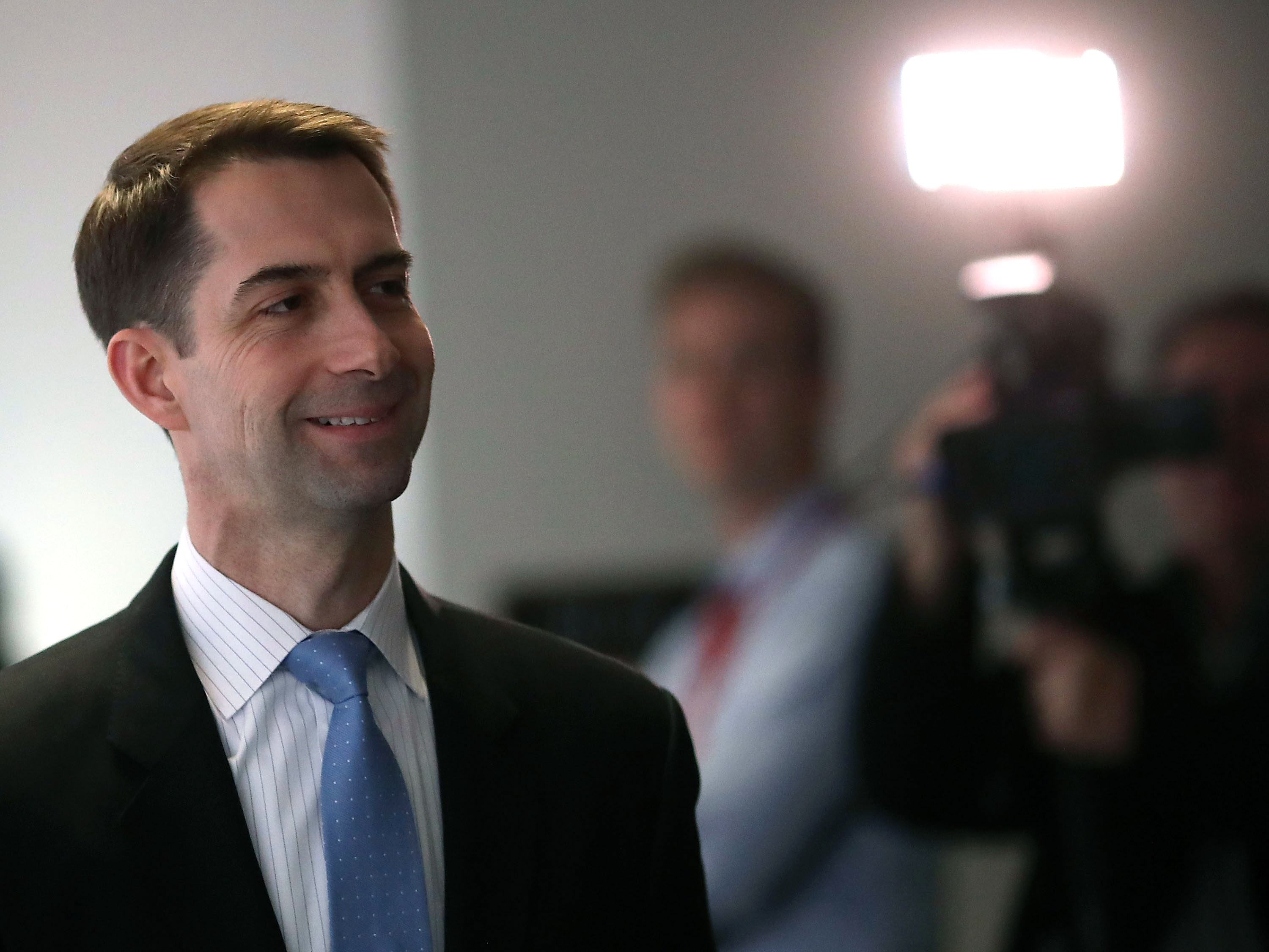 Sen. Tom Cotton (R-AR) (Photo by Mark Wilson/Getty Images)