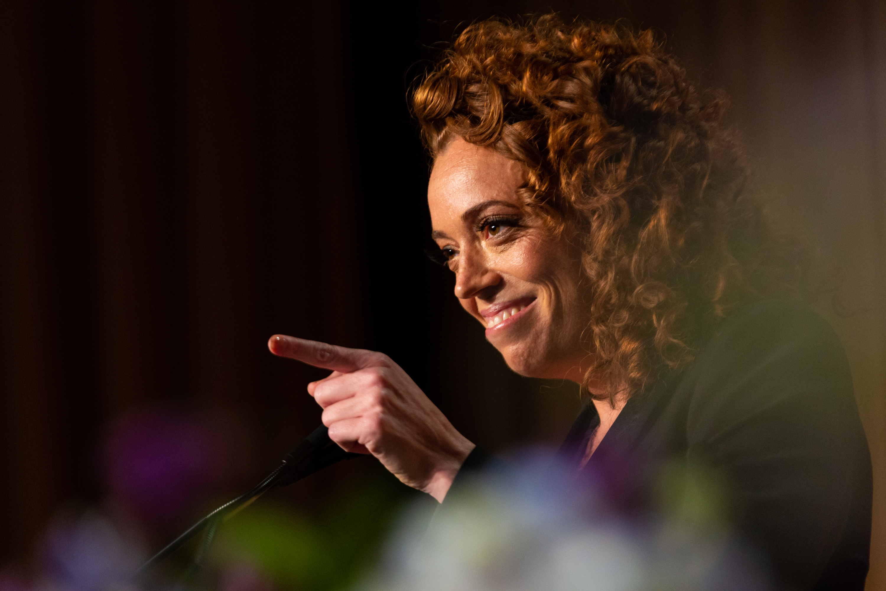 Comedian Michelle Wolf at the White House Correspondents' Dinner in Washington, D.C., on Saturday, April 28, 2018. CREDIT: Cheriss May/NurPhoto via Getty Images