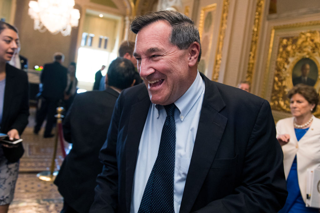 Joe Donnelly on Capitol Hill on July 10, 2018. (Tom Williams/CQ Roll Call)