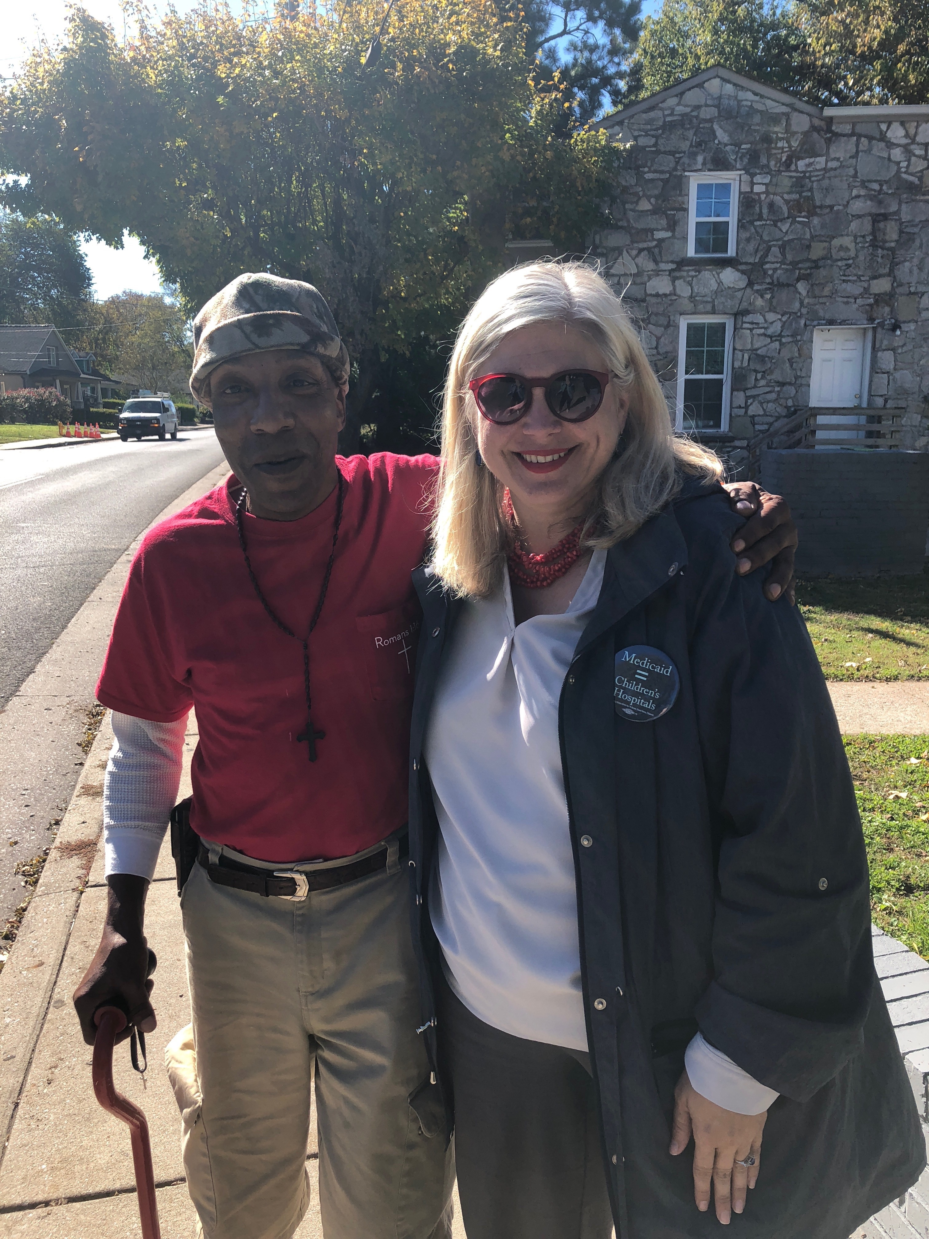 Grimm and Walker. CREDIT: Addy Baird