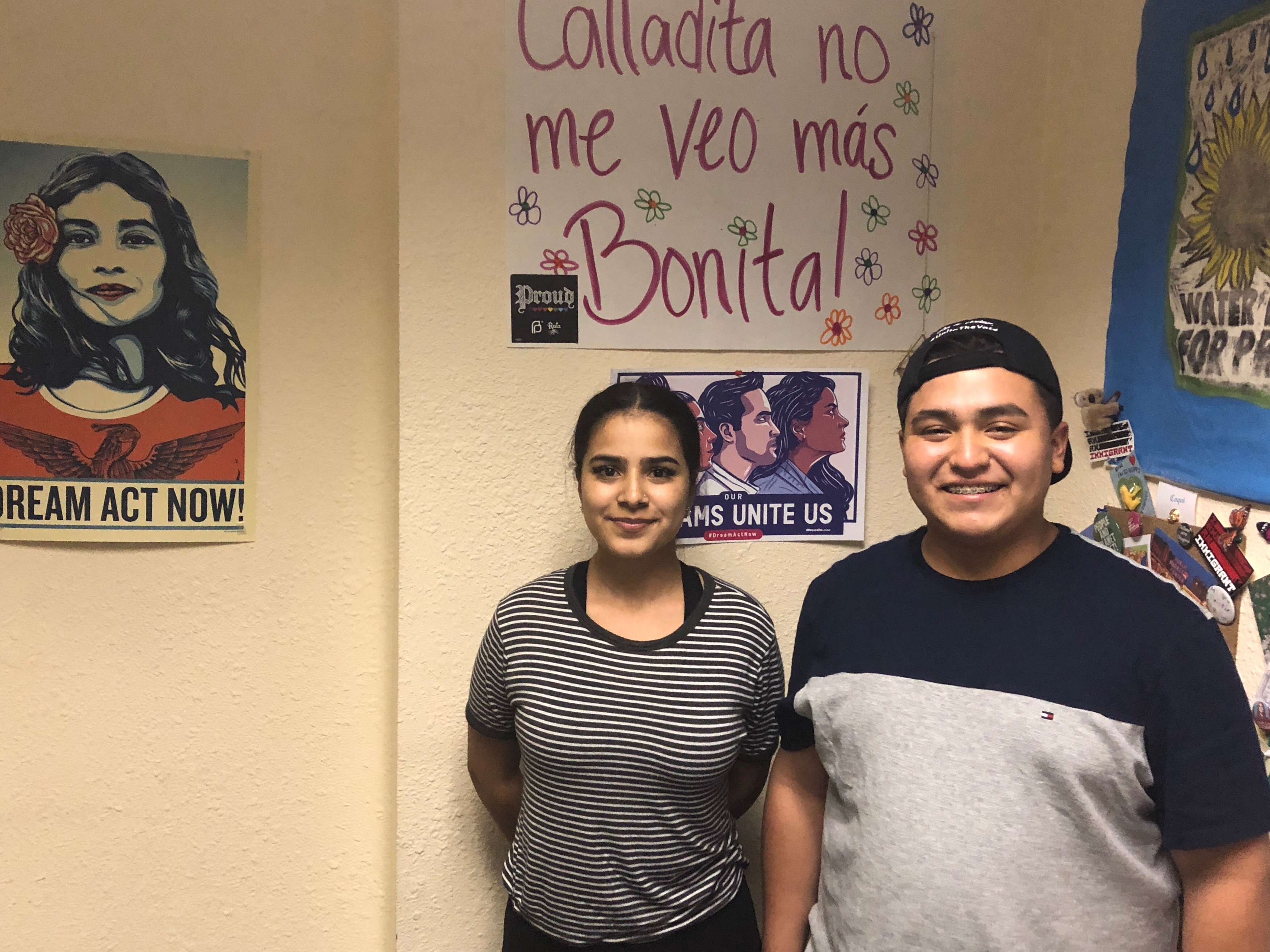 Young voters in Nevada have been inspired to vote and volunteer in an effort to protect undocumented loved ones. (Credit: Addy Baird for ThinkProgress)