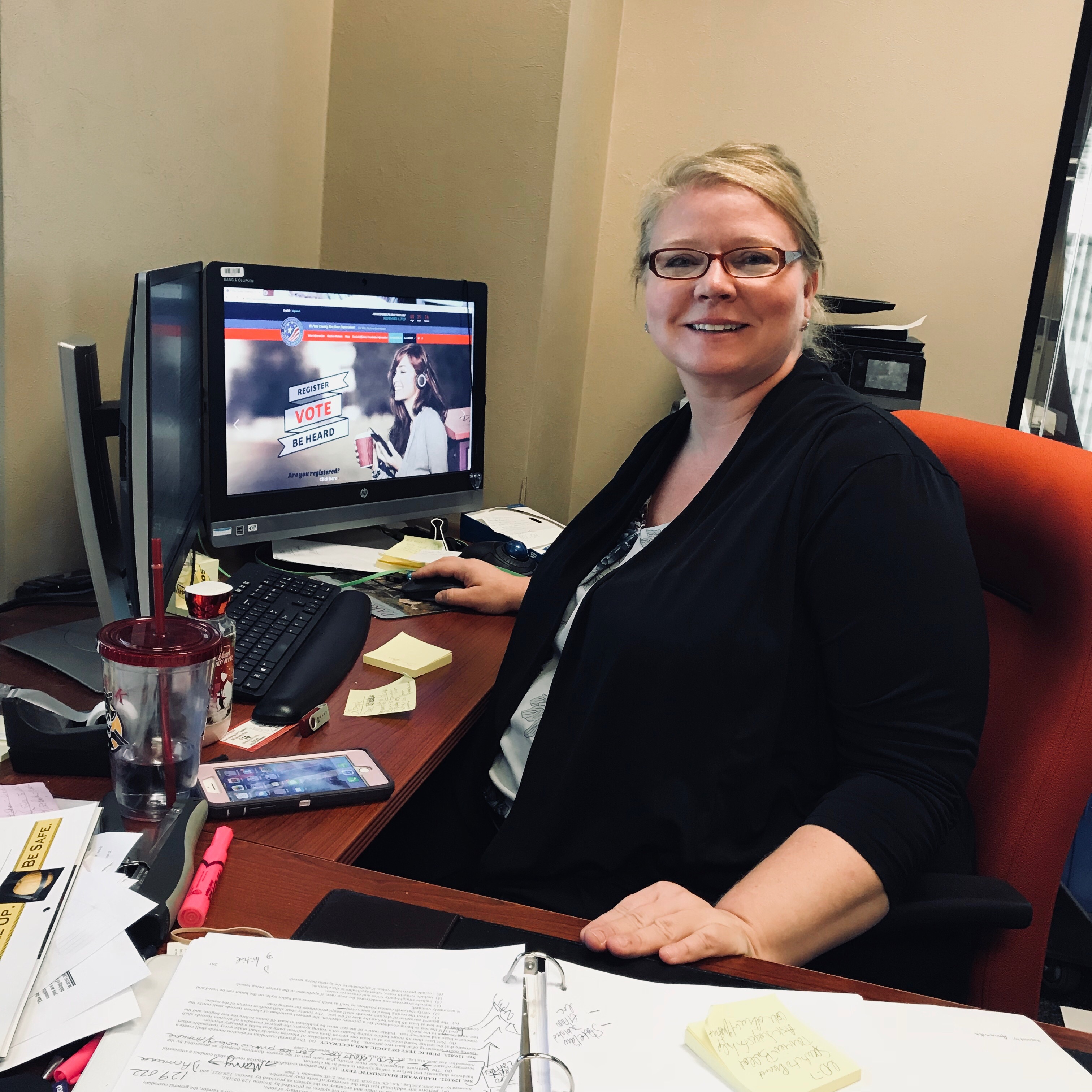 Photo of Lisa Wise with the
Credit: Amanda Michelle Gomez