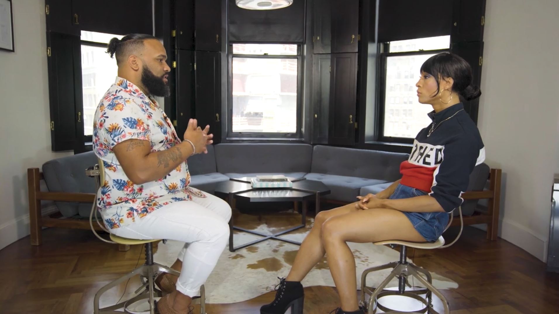 Kikis with LouieĀ features interviews with queer young people from six different cities across the country as well as celebrities creating groundbreaking visibility in sports and the arts. (PHOTO CREDIT: Kikis with Louie)