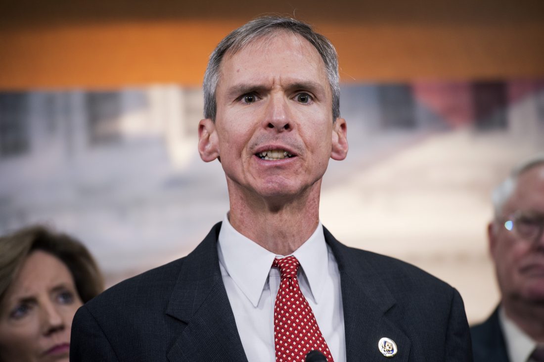 Dan Lipinski at a news conference on Capitol Hill on October 9, 2013. (Tom Williams/CQ Roll Call)