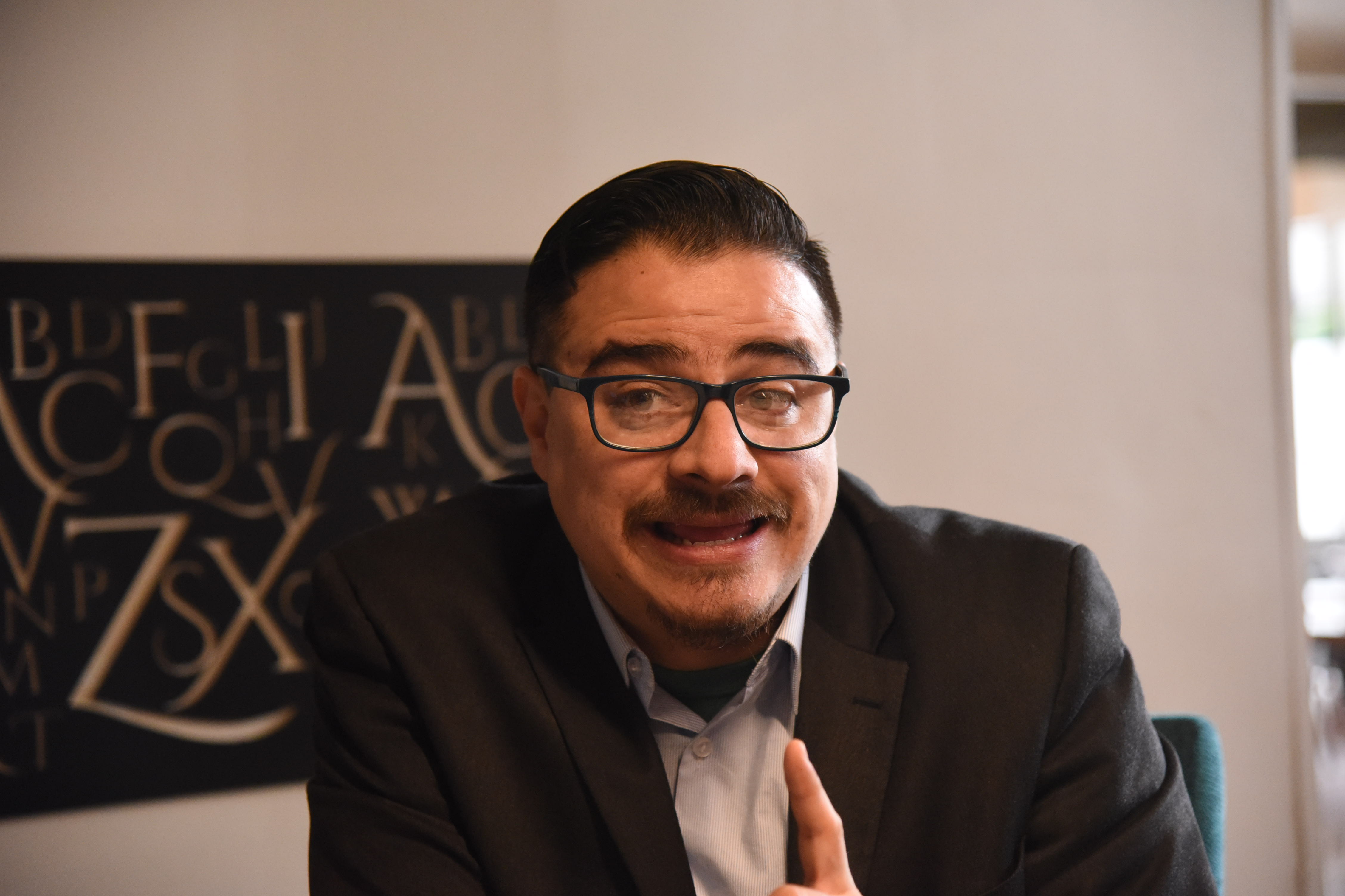 Morena Party leader Ulises Garcia hopes to establish a good relationship with the Trump administration in dealing with Central American migrants, but warns that they won't tolerate being lectured by the White House (Photo by Sam Fulwood/ThinkProgress)