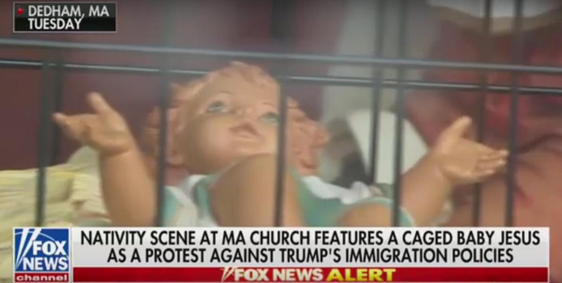 Sean Hannity's coverage of the "War on Christmas" on December 5, 2018. (Screengrab/Fox News)