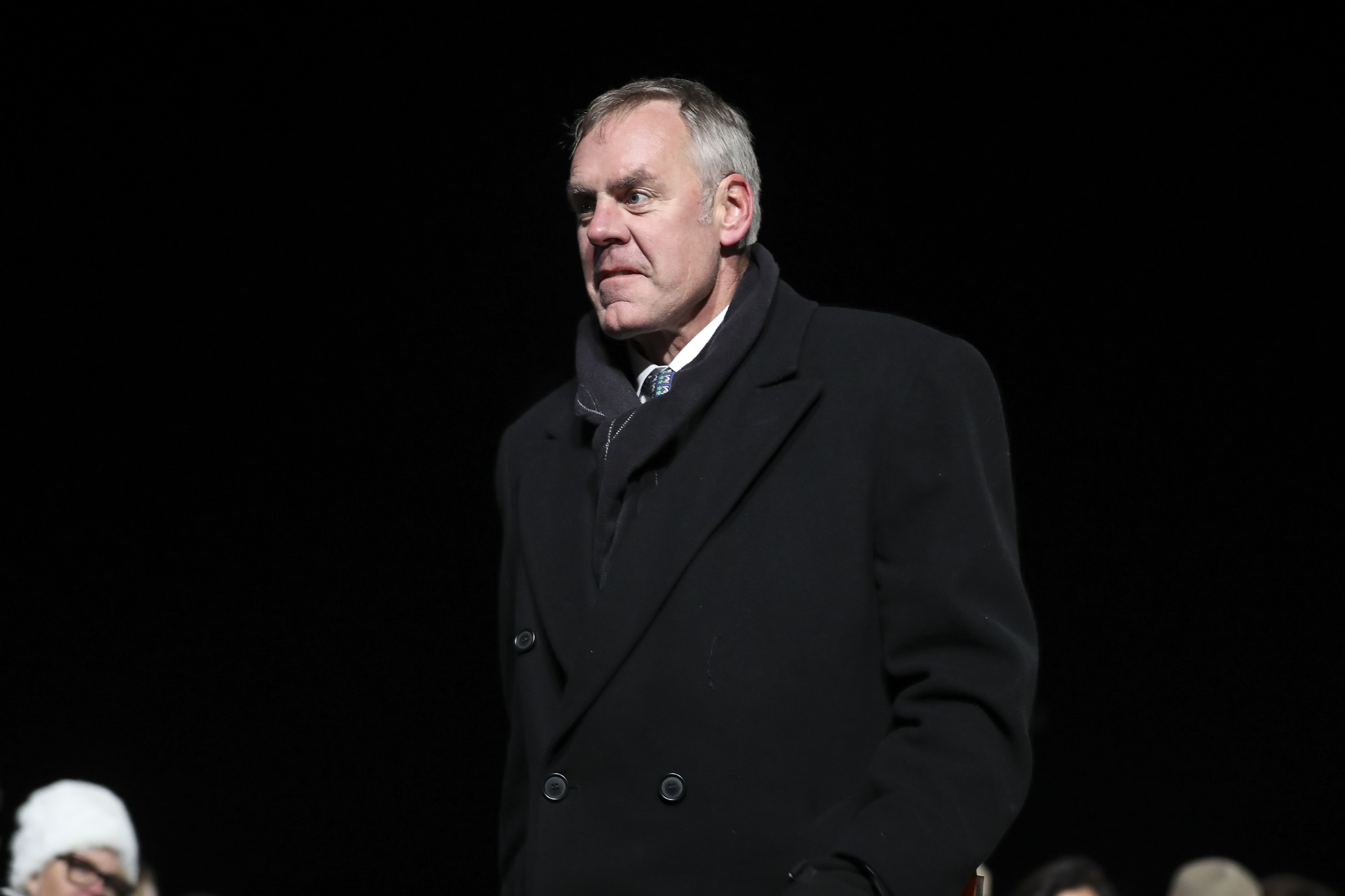 Secretary of Interior Ryan Zinke attends the National Christmas Tree lighting ceremony on November 28, 2018. CREDIT: Pool-Oliver Contreras/Getty Images