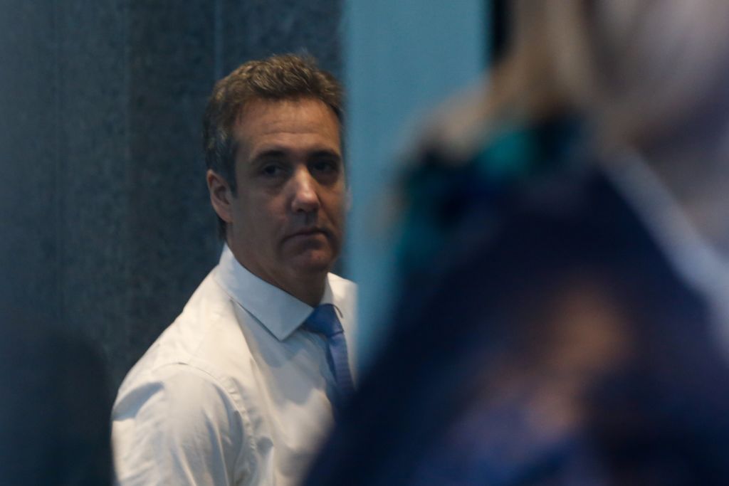 Michael Cohen, President Donald Trump's former personal attorney and fixer, was sentenced to 36 months in federal prison Wednesday, after pleading guilty in August to several charges, including multiple counts of tax evasion, a campaign finance violation and lying to Congress. (Photo credit: Eduardo Munoz Alvarez/Getty Images)