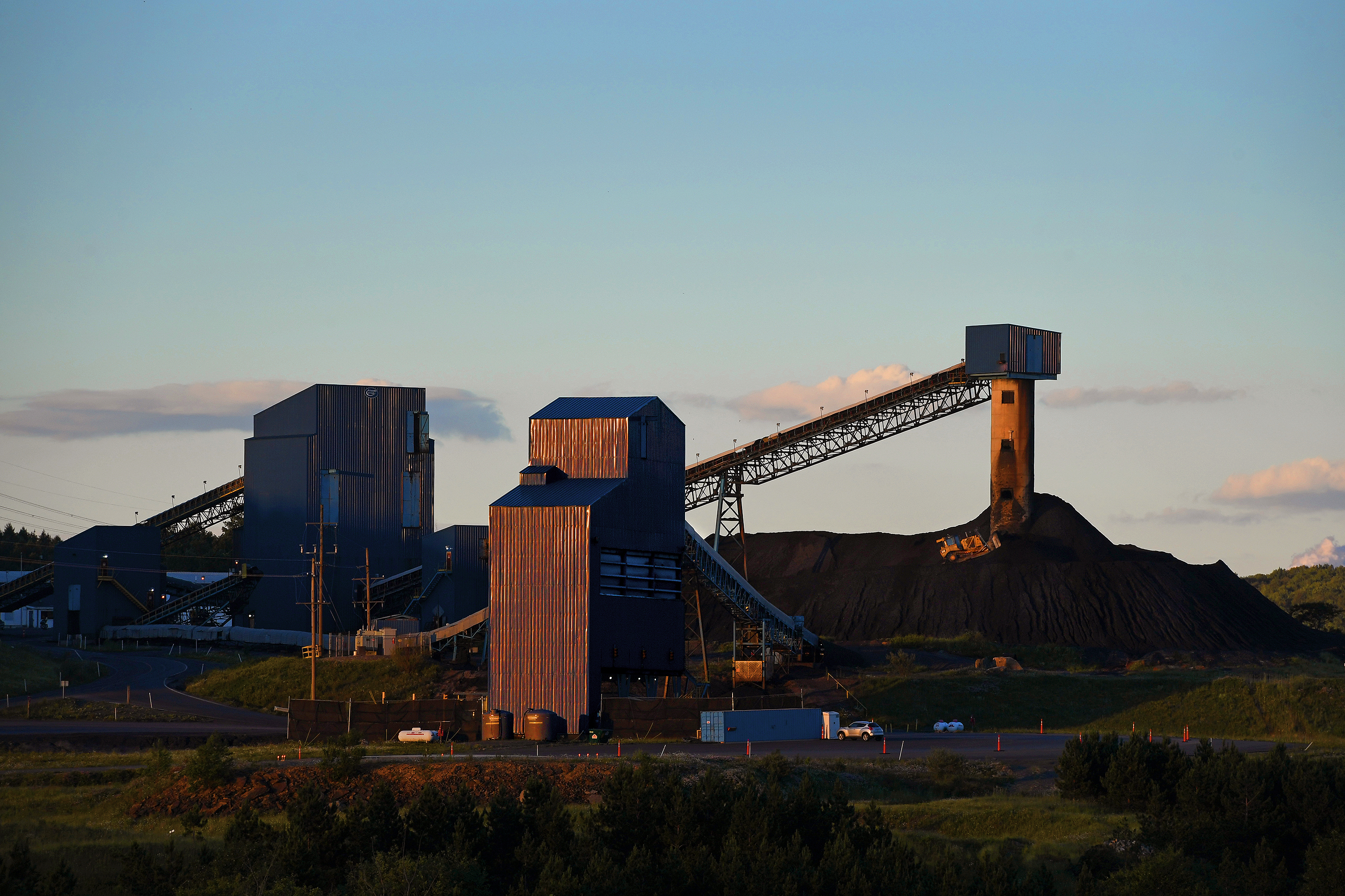 The Mountain View Mine, near Thomas, West Virginia provides coal for the nearby Mount Storm Power Plant. CREDIT: Michael S. Williamson/The Washington Post via Getty Images