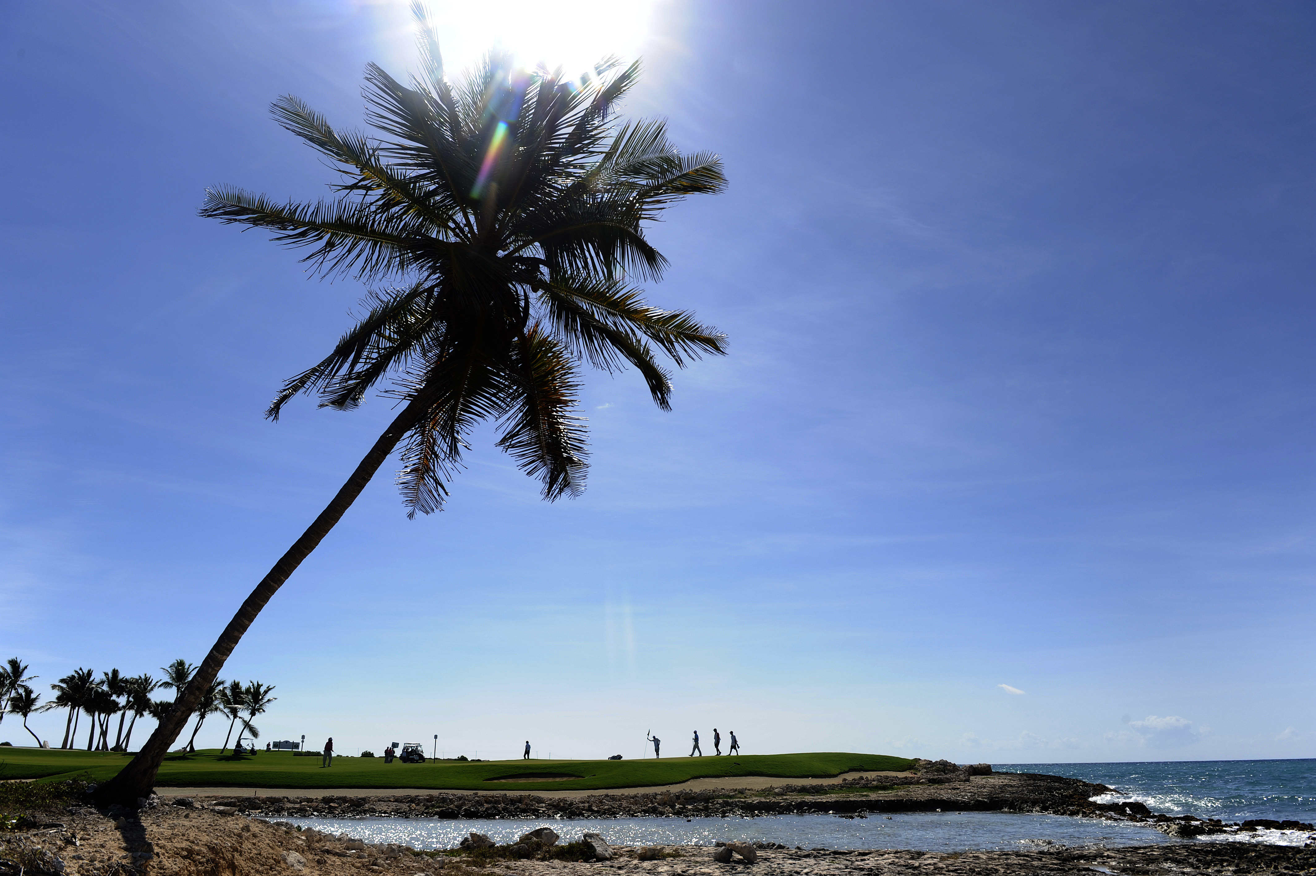 New revelations point to the Trump Organization's plans to create a new property in the Dominican Republic, breaking Trump's own pledge against new foreign deals. CREDIT: STAN BADZ / GETTY