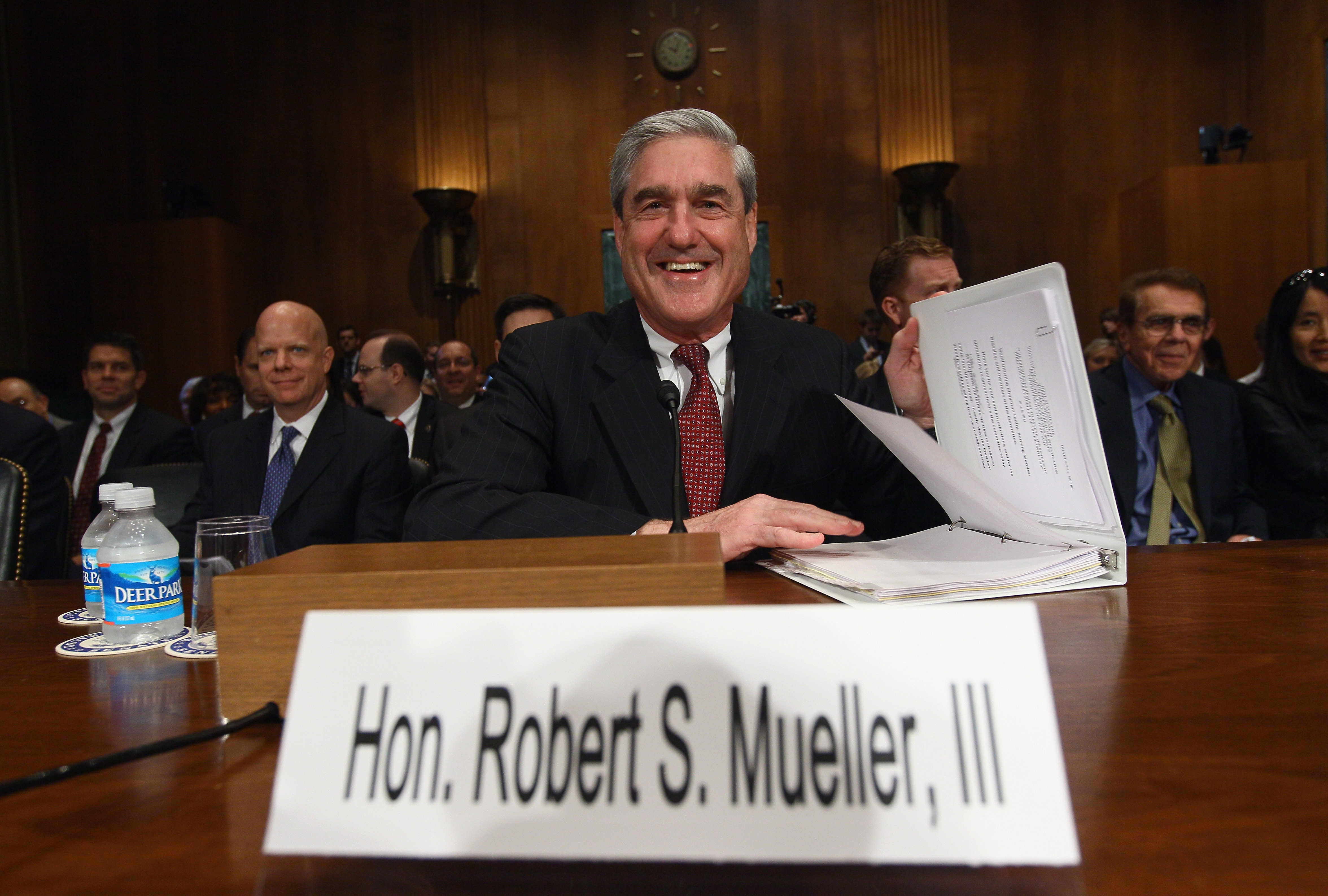 Robert Mueller on Capitol Hill on June 8, 2011. (Win McNamee/Getty Images)