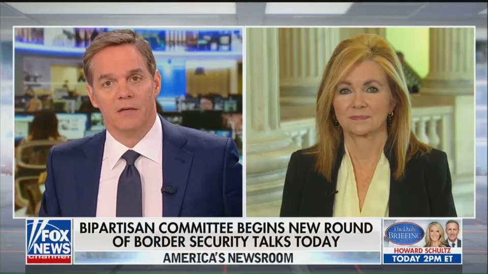 Sen. Marsha Blackburn (R-TN) on Fox & Friends on Wednesday.