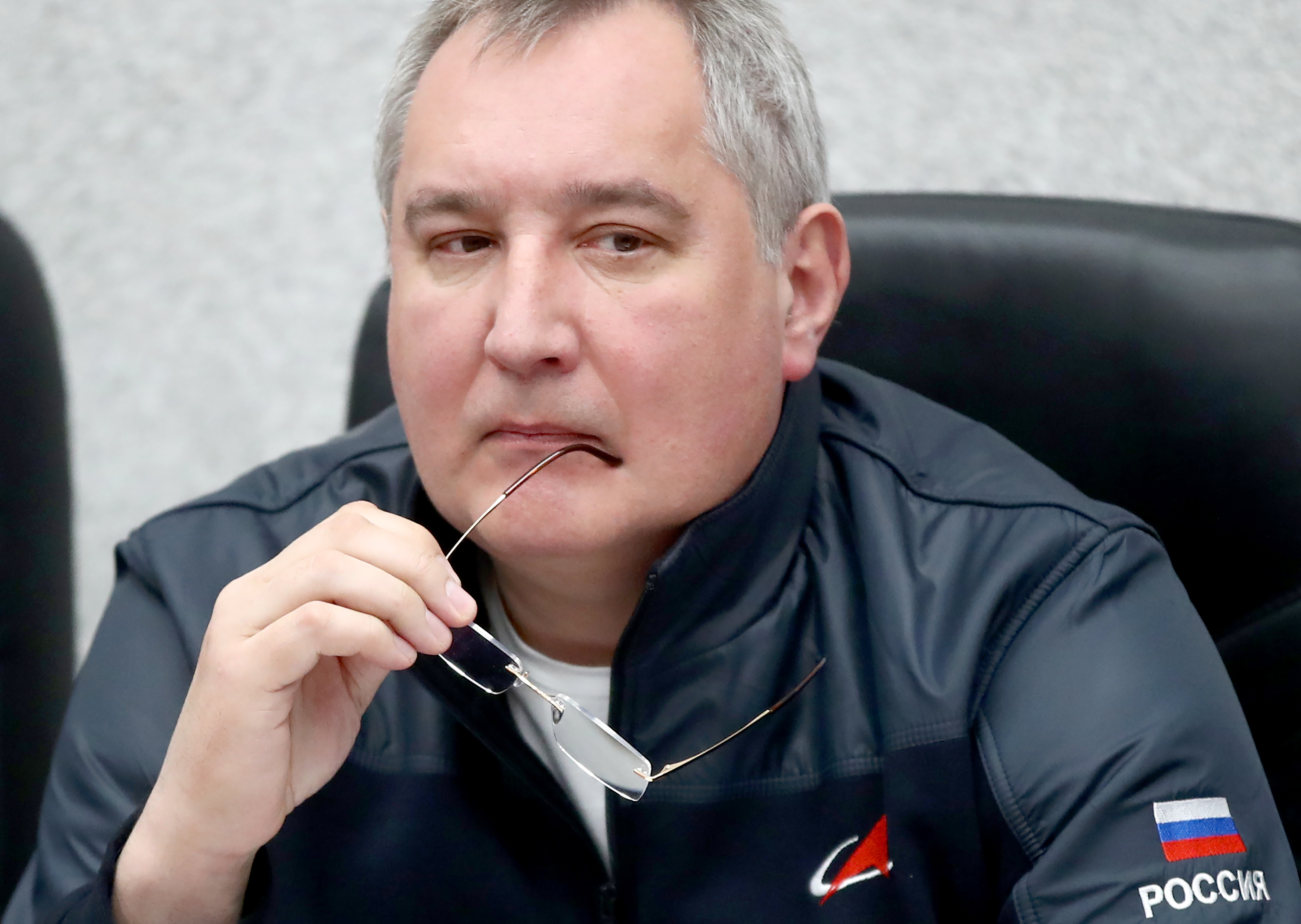 NASA administrator Jim Bridenstine has extended an invitation to sanctioned Russian official and ultranationalist Dmitry Rogozin, who has a long history of racist and homophobic viewpoints.
(PHOTO CREDIT: Valery SharifulinTASS via Getty Images)