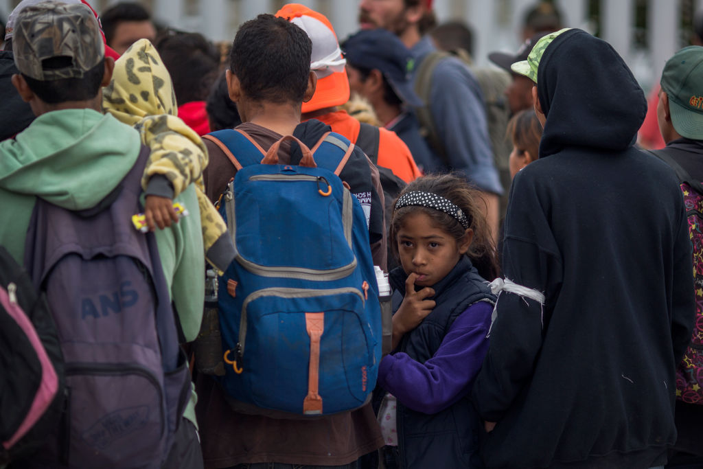 The House of Representatives has passed a federal budget amendment that would prohibit the government from transferring funds to U.S. Immigration and Customs Enforcement (ICE) for the purposes of expanding immigrant detention facilities or building new ones. (Photo credit: David McNew/Getty Images)