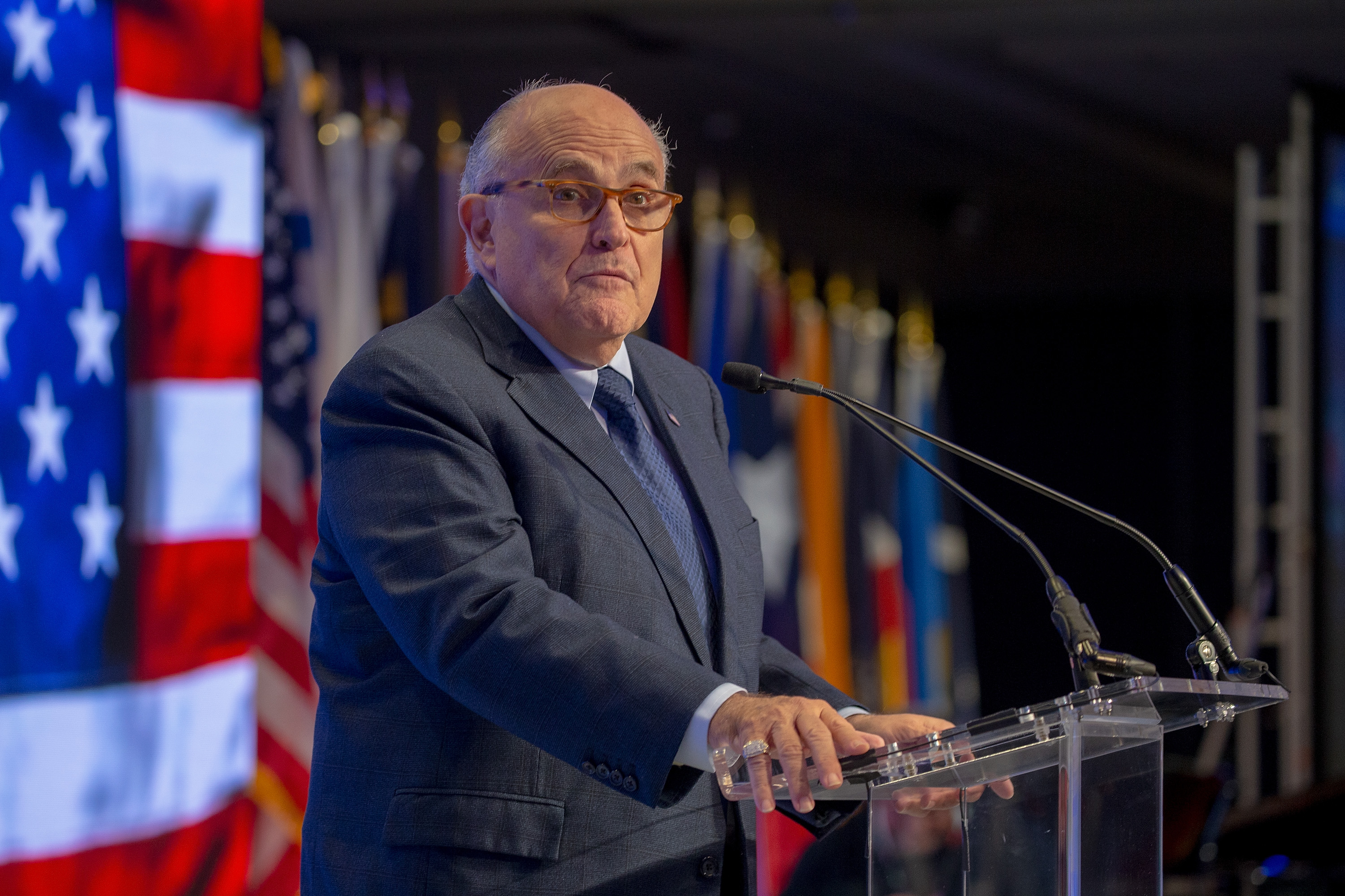 President Trump's lawyer, Rudy Giuliani. (CREDIT: Tasos Katopodis/Getty Images)