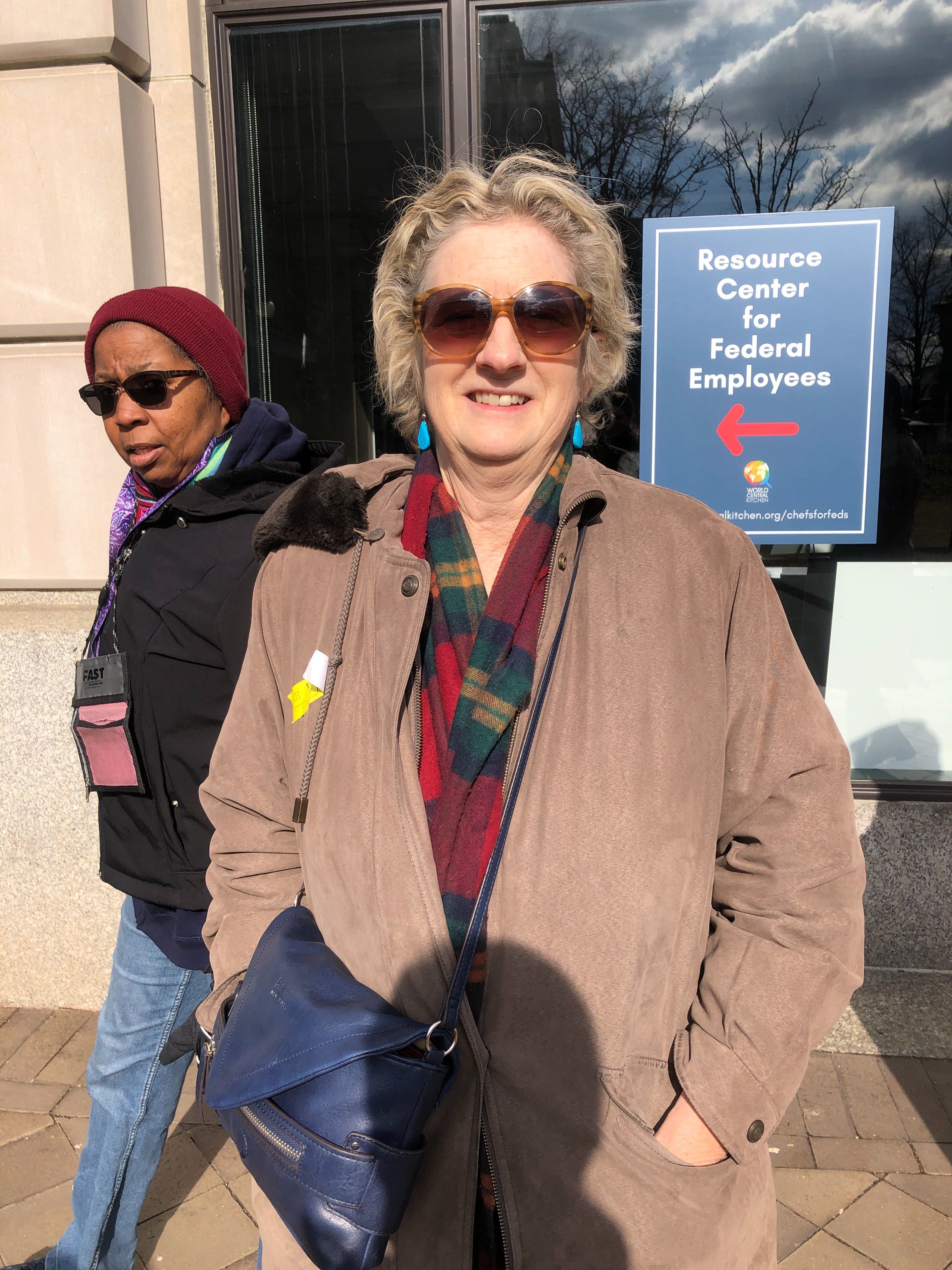 Furloughed EPA contractor Elizabeth Crockett CREDIT: Addy Baird