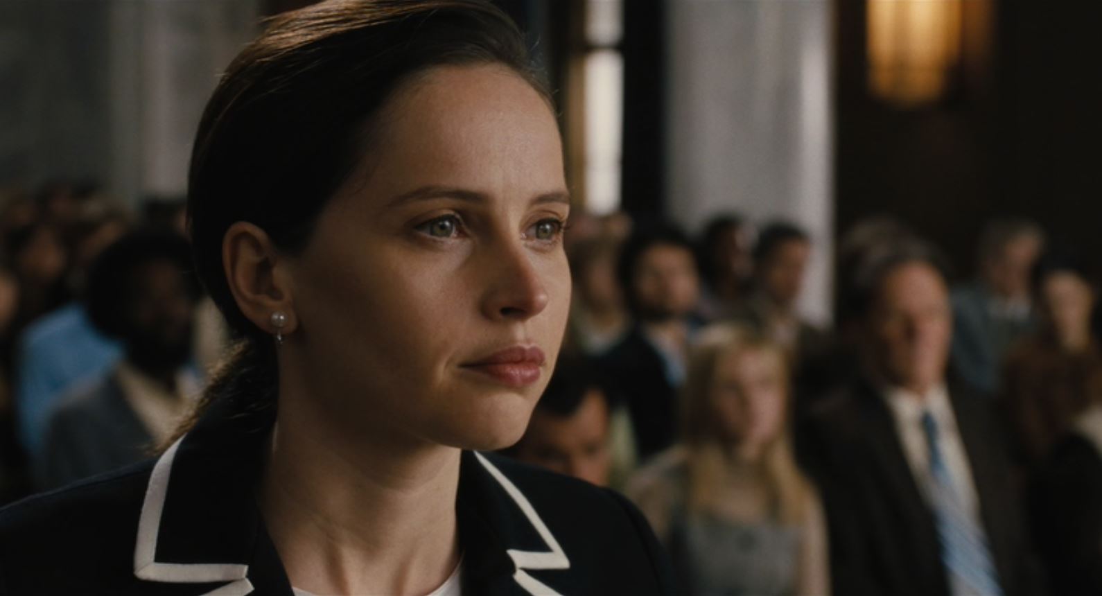 Felicity Jones as Ruth Bader Ginsburg. CREDIT: On The Basis Of Sex