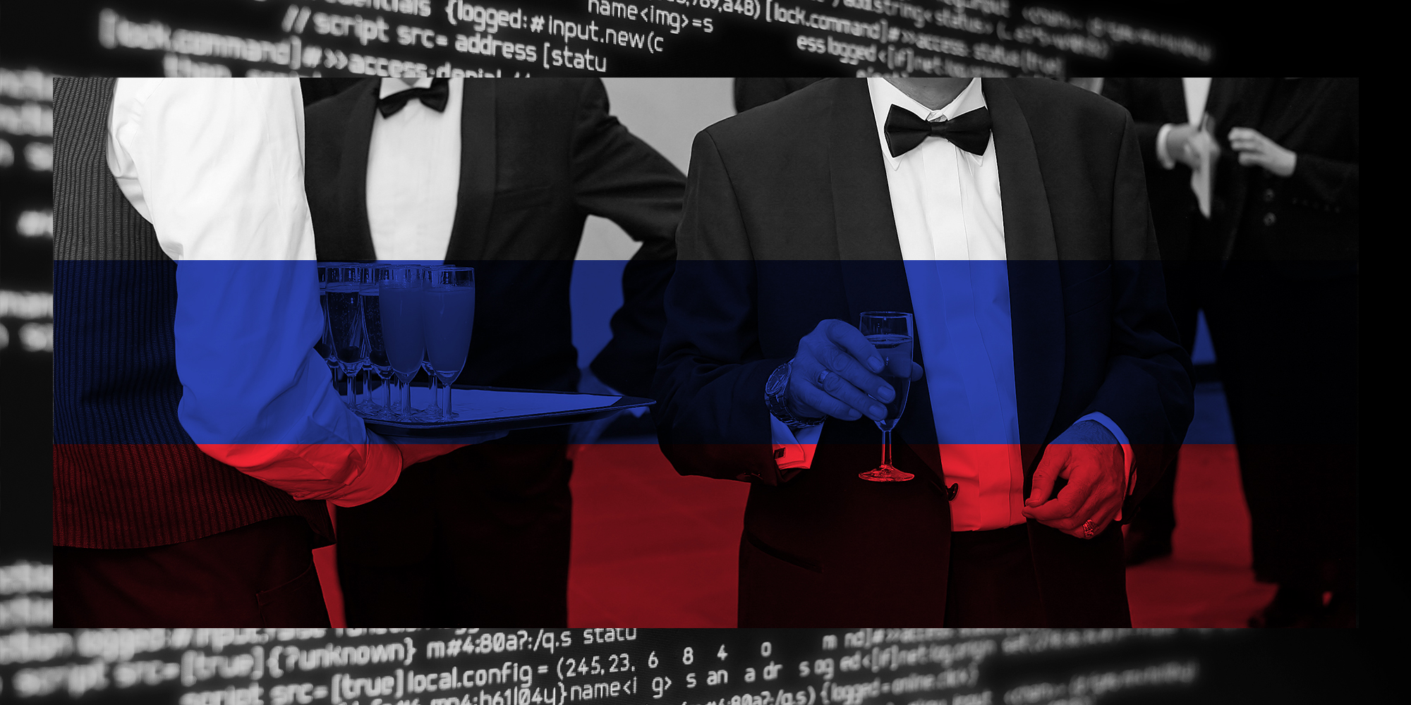 Hacked emails list a vice president at the right-wing Bradley Foundation as partying with Russian fascists and oligarchs, some of whom are now sanctioned by the U.S. ILLUSTRATION BY DIANA OFOSU