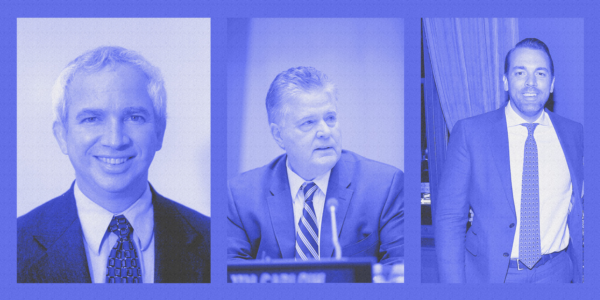 John Eastman, Jim Garlow, and Sean O'Hare are among the Americans slated to speak at next month's World Congress of Families conference in Verona, Italy. PHOTO CREDIT: GETTY, ILLUSTRATION BY DIANA OFOSU