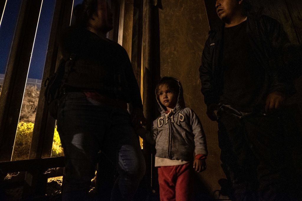 A number of Democratic members of the House and Senate have chosen to invite individuals impacted by the Trump administration's draconian immigration policies as their guests for Tuesday night's State of the Union address.(Photo credit: GUILLERMO ARIAS/AFP/Getty Images)
