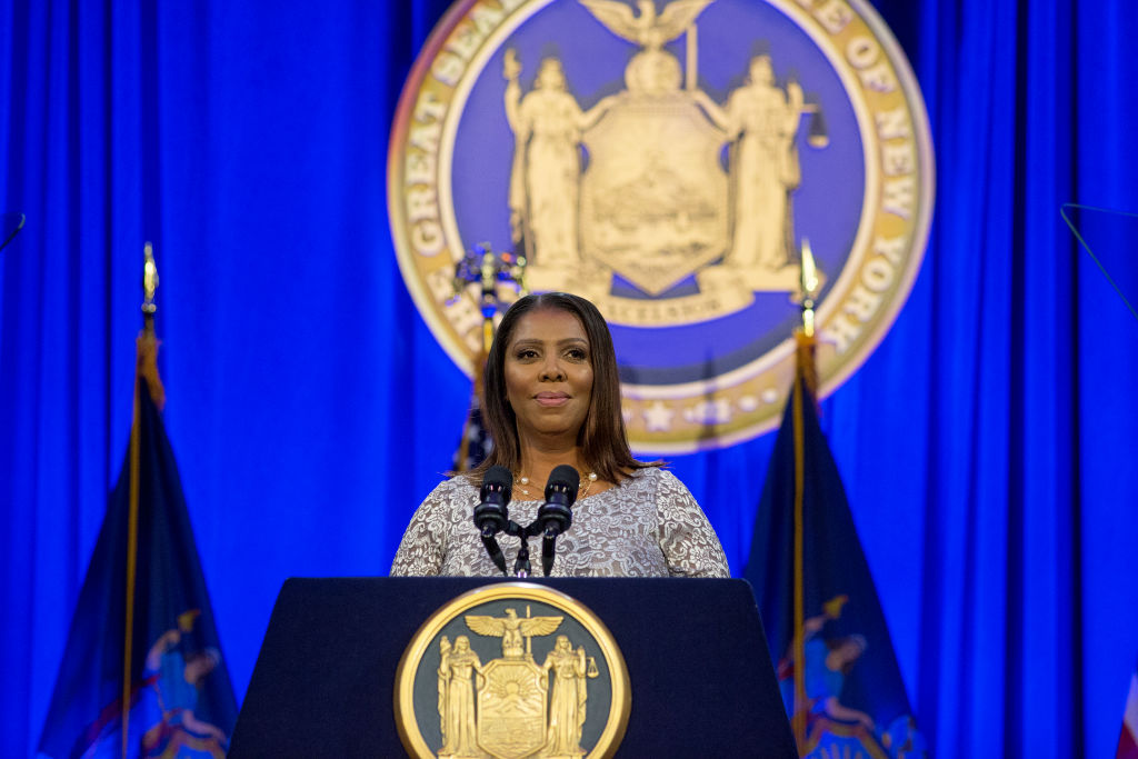 Employers in New York state could face a penalty of up to three months in prison and a $20,000 dollar fine if they make threats regarding a person's immigration status, under a new bill proposed by Democratic New York Attorney General Letitia James. (Photo credit: Andrew Lichtenstein/ Corbis via Getty Images)